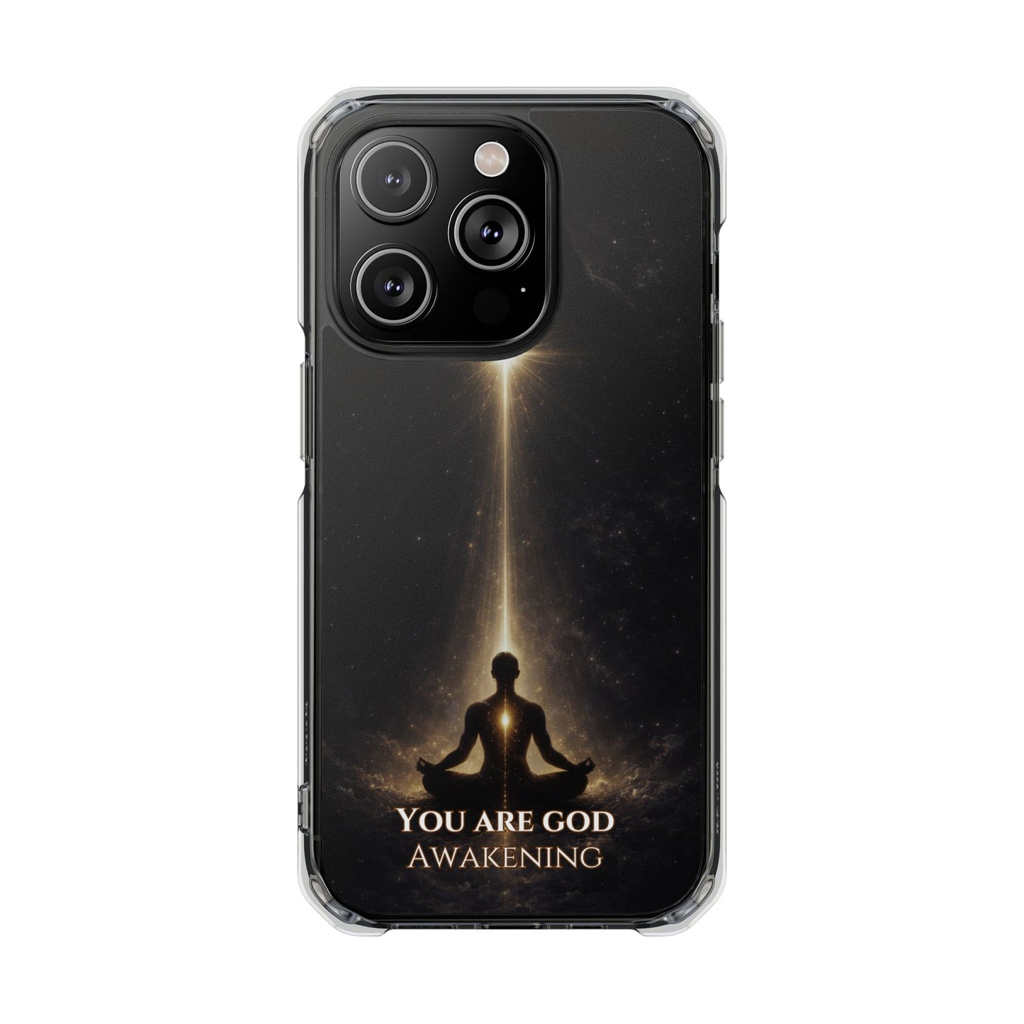 You Are God Awakening—  Magnetic Clear Phone Case