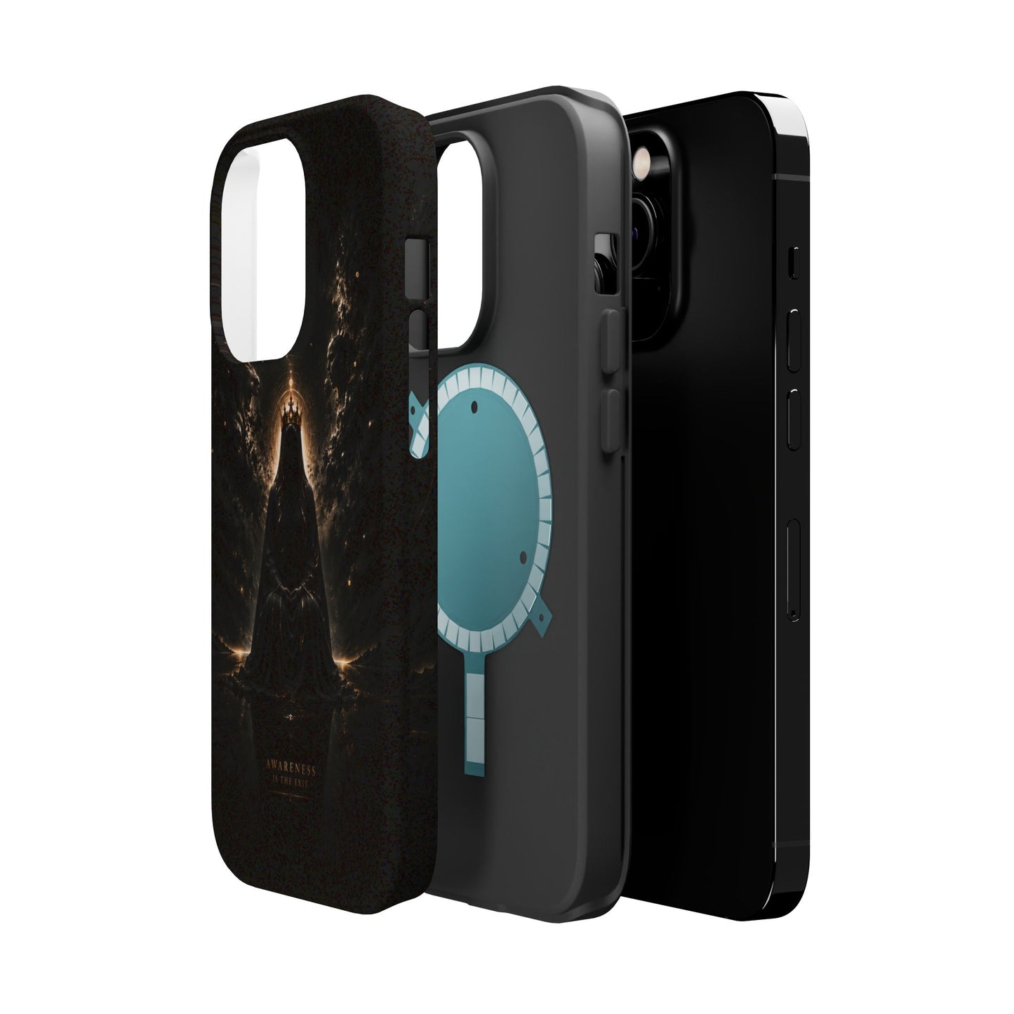 Phone Case — 'Awareness Is The Exit' Dark Mystic Magnetic Impact-Resistant Case