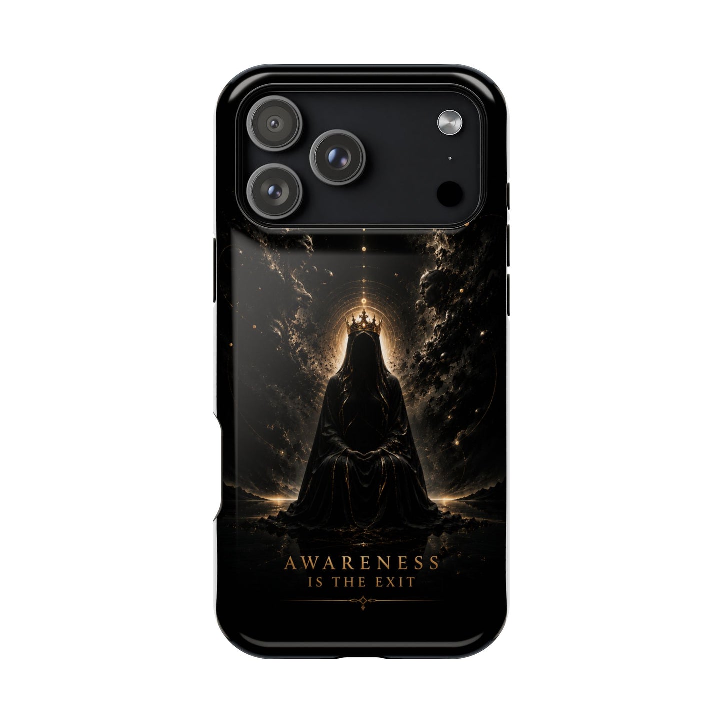 Phone Case — 'Awareness Is The Exit' Dark Mystic Magnetic Impact-Resistant Case