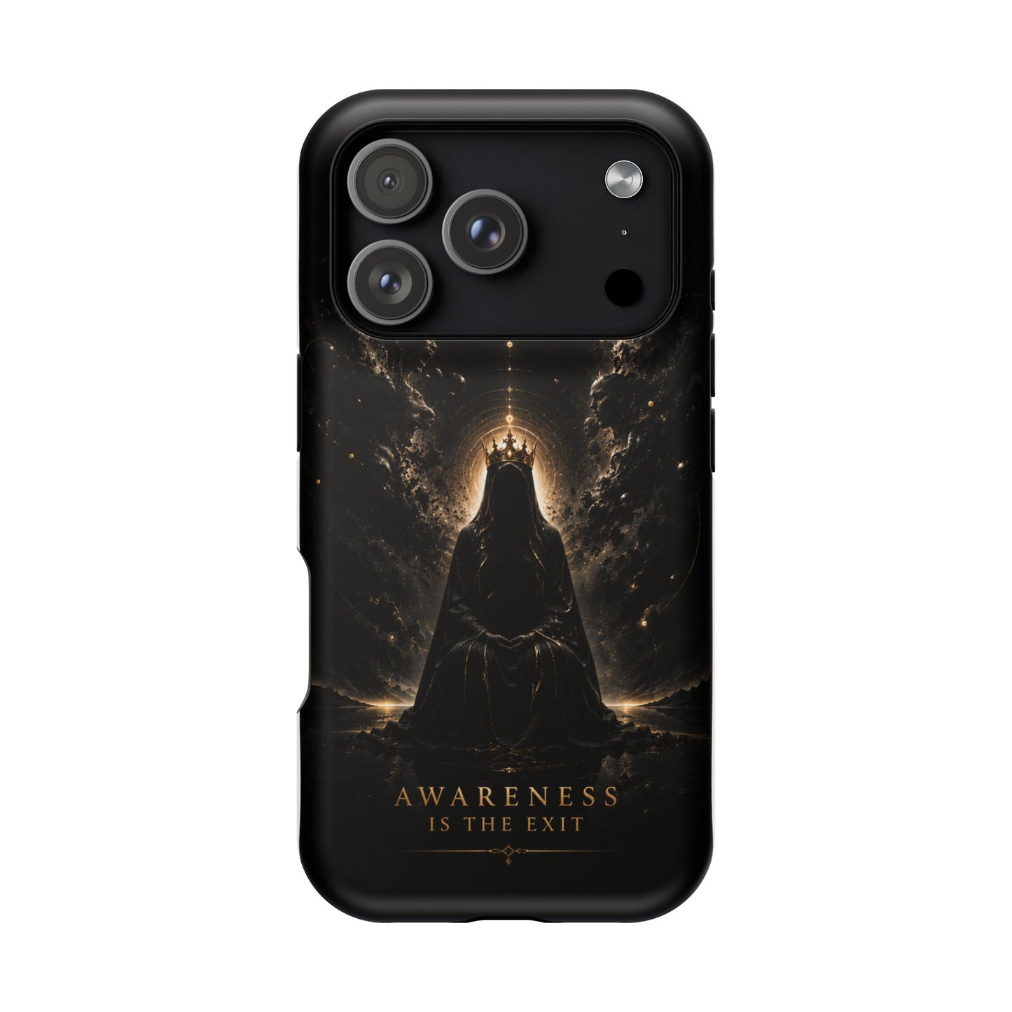 Phone Case — 'Awareness Is The Exit' Dark Mystic Magnetic Impact-Resistant Case