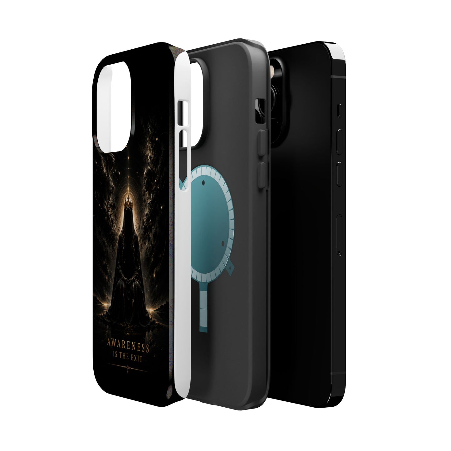 Phone Case — 'Awareness Is The Exit' Dark Mystic Magnetic Impact-Resistant Case