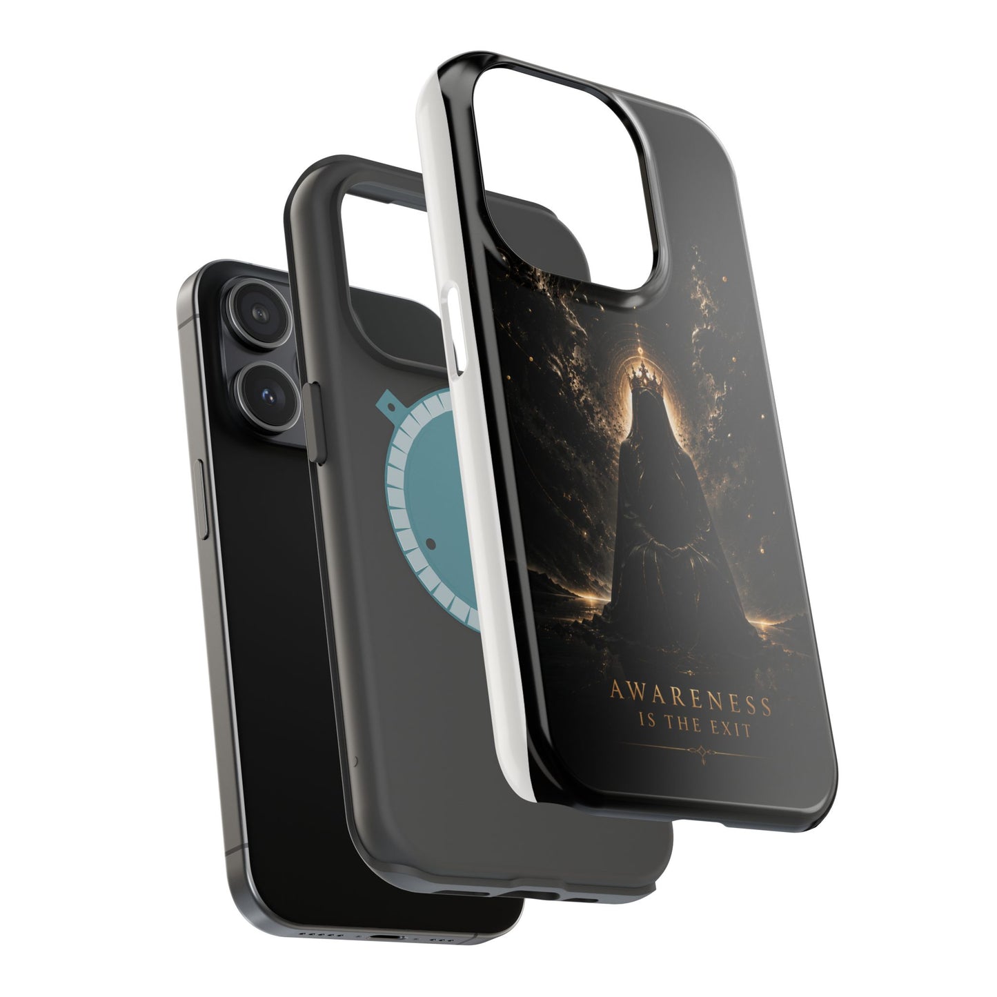 Phone Case — 'Awareness Is The Exit' Dark Mystic Magnetic Impact-Resistant Case