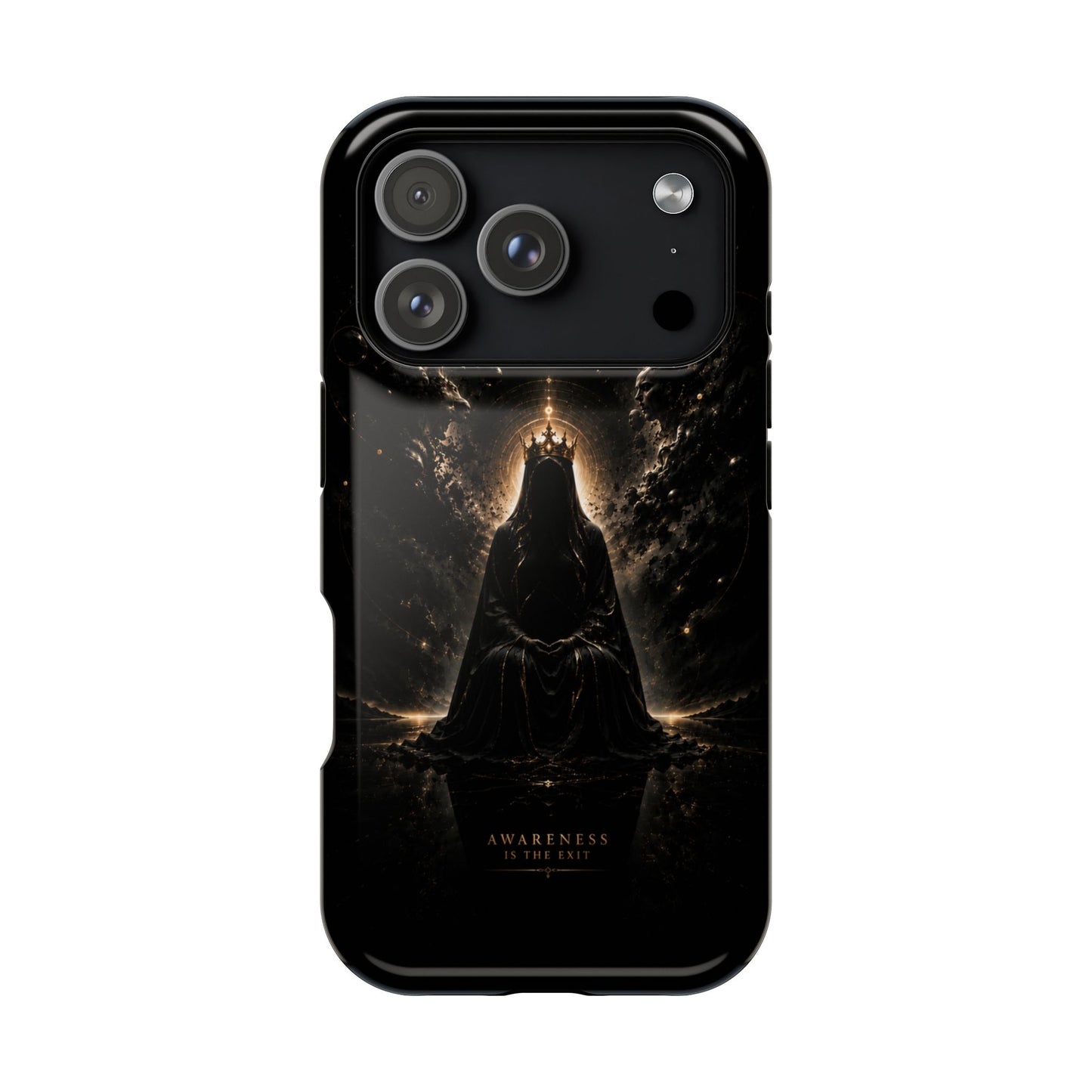 Phone Case — 'Awareness Is The Exit' Dark Mystic Magnetic Impact-Resistant Case