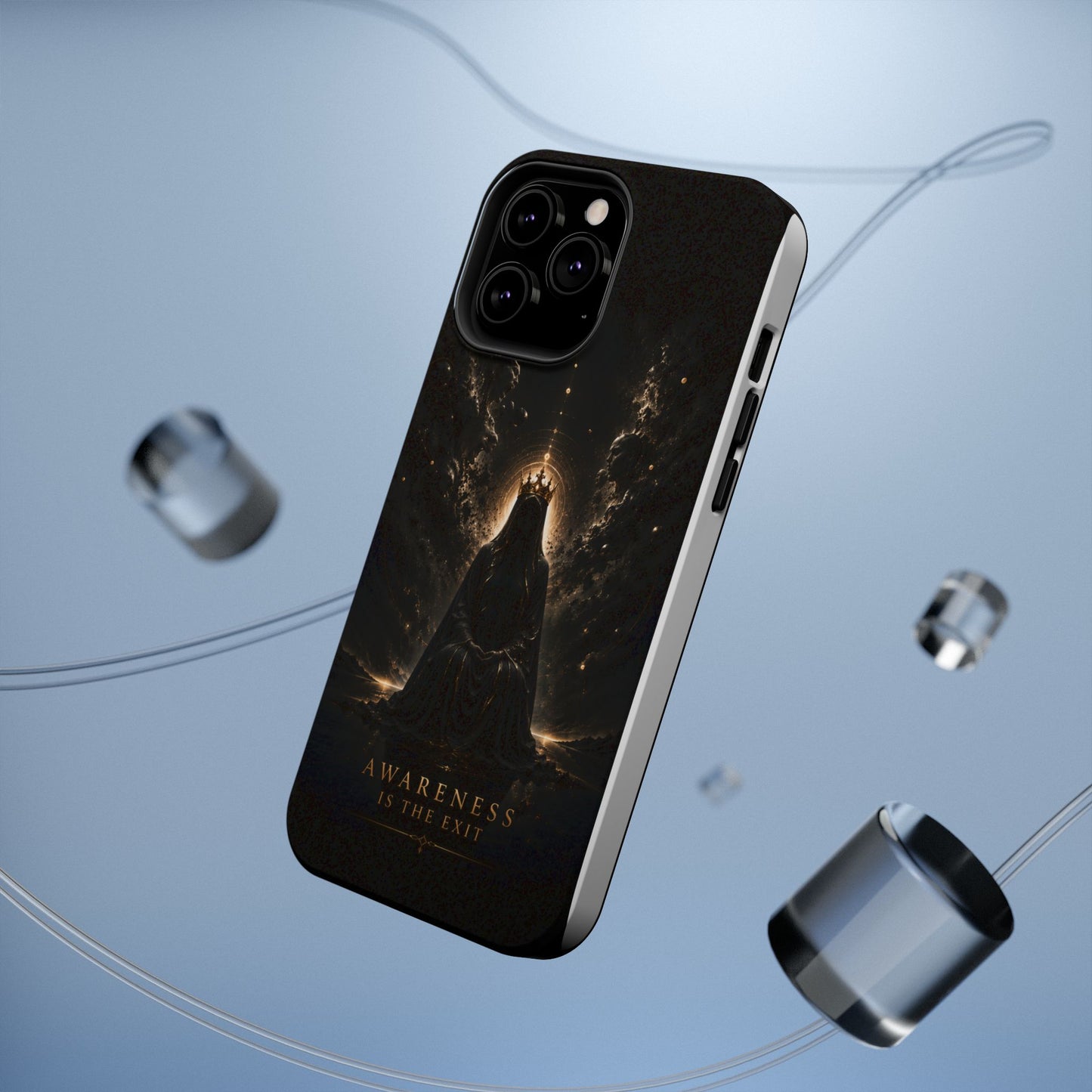 Phone Case — 'Awareness Is The Exit' Dark Mystic Magnetic Impact-Resistant Case