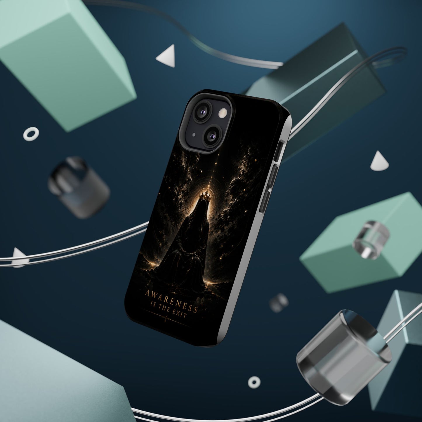 Phone Case — 'Awareness Is The Exit' Dark Mystic Magnetic Impact-Resistant Case