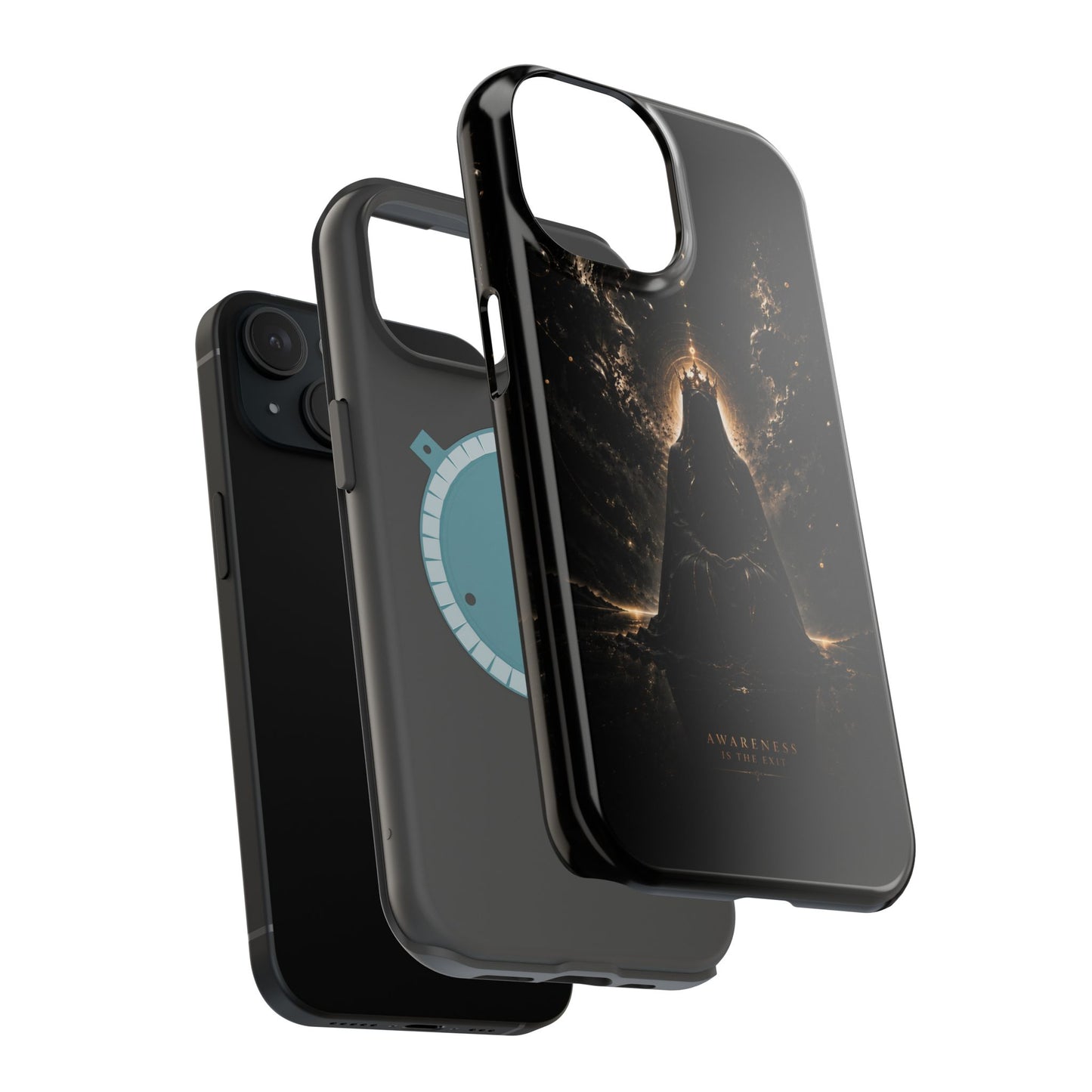 Phone Case — 'Awareness Is The Exit' Dark Mystic Magnetic Impact-Resistant Case