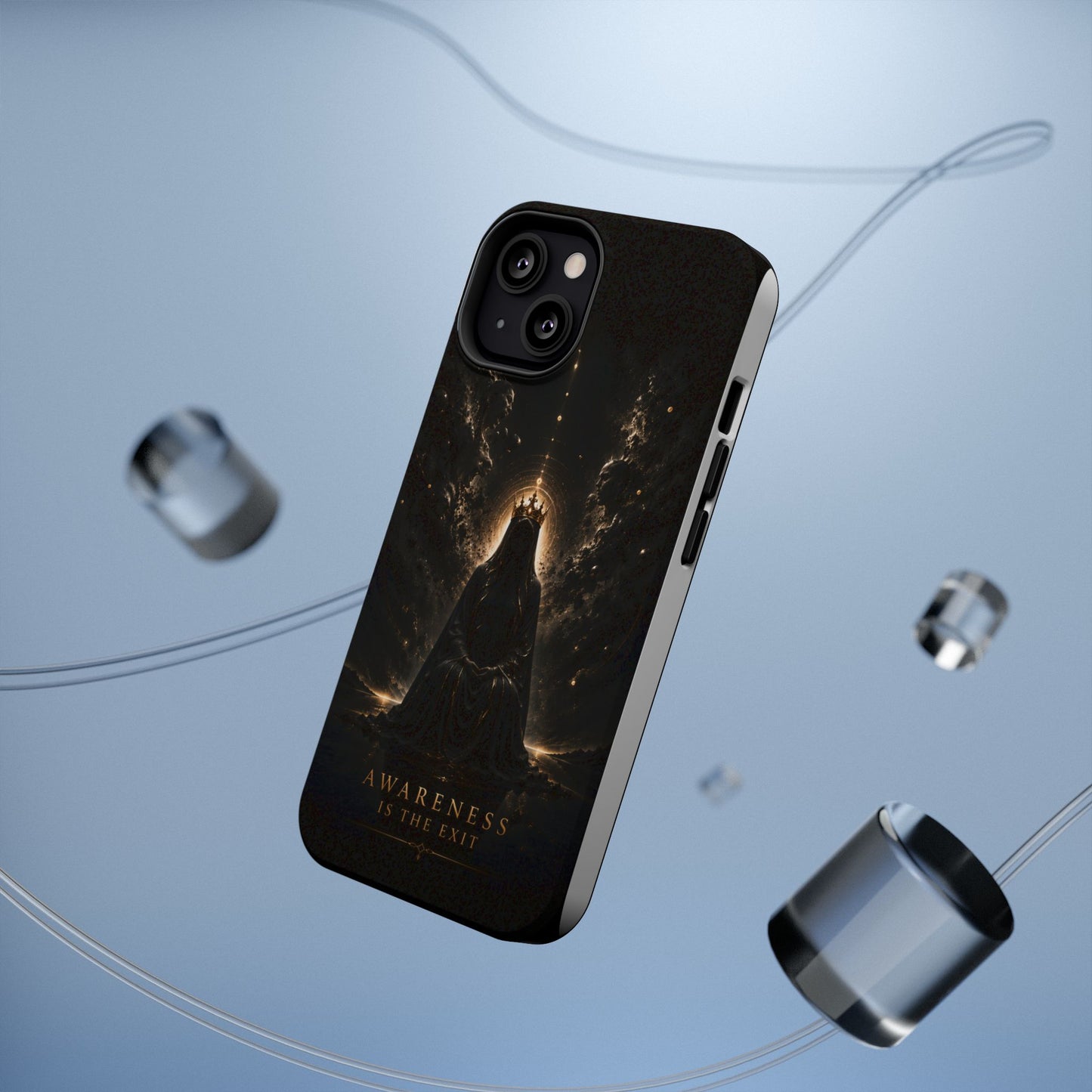 Phone Case — 'Awareness Is The Exit' Dark Mystic Magnetic Impact-Resistant Case