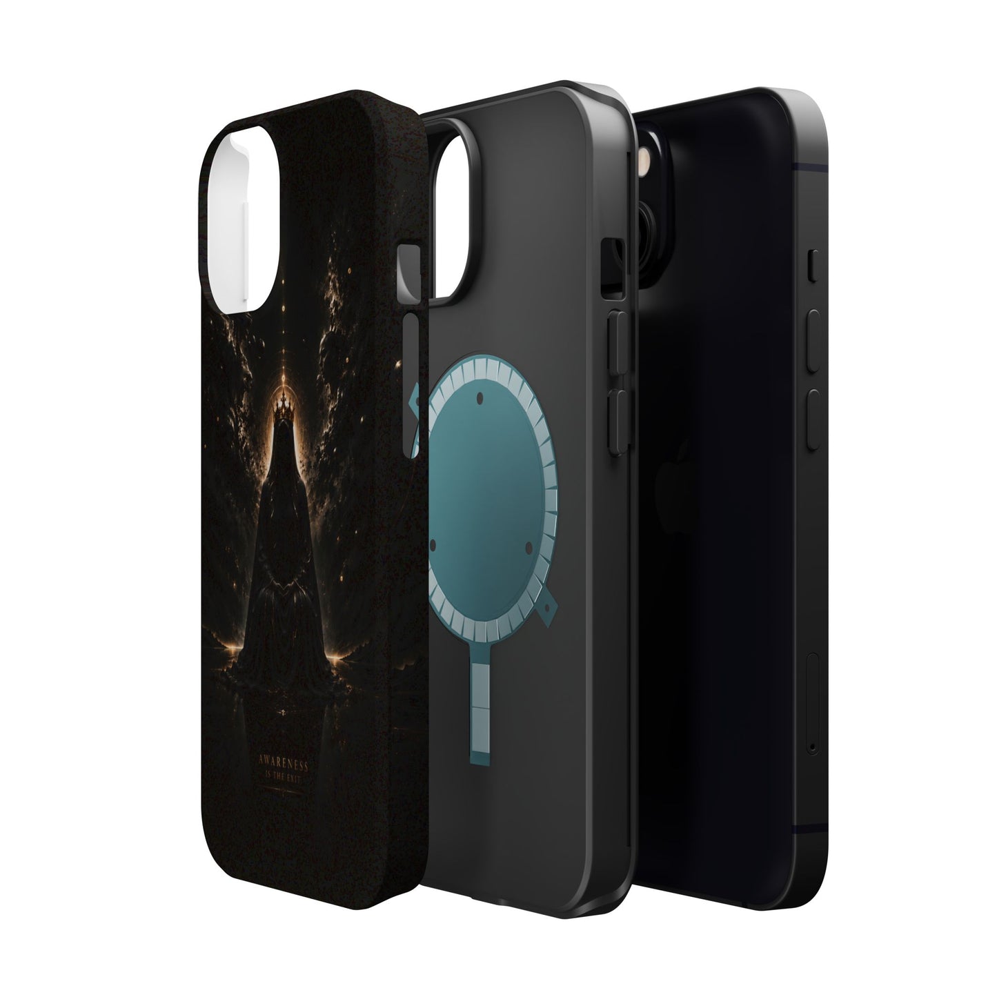 Phone Case — 'Awareness Is The Exit' Dark Mystic Magnetic Impact-Resistant Case