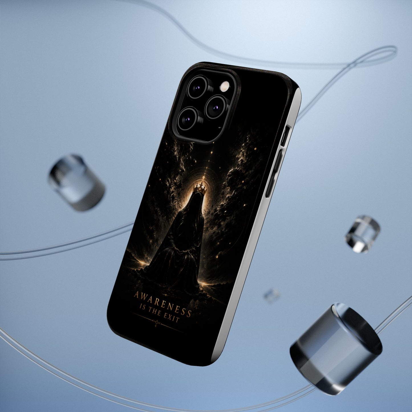 Phone Case — 'Awareness Is The Exit' Dark Mystic Magnetic Impact-Resistant Case