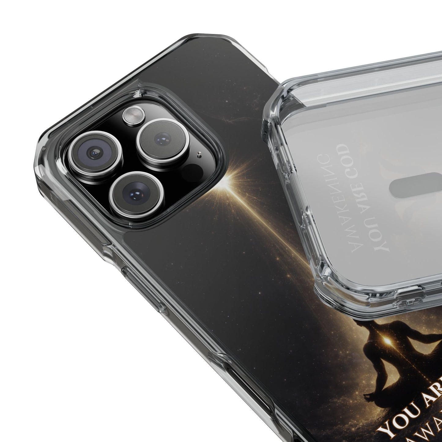 You Are God Awakening—  Magnetic Clear Phone Case
