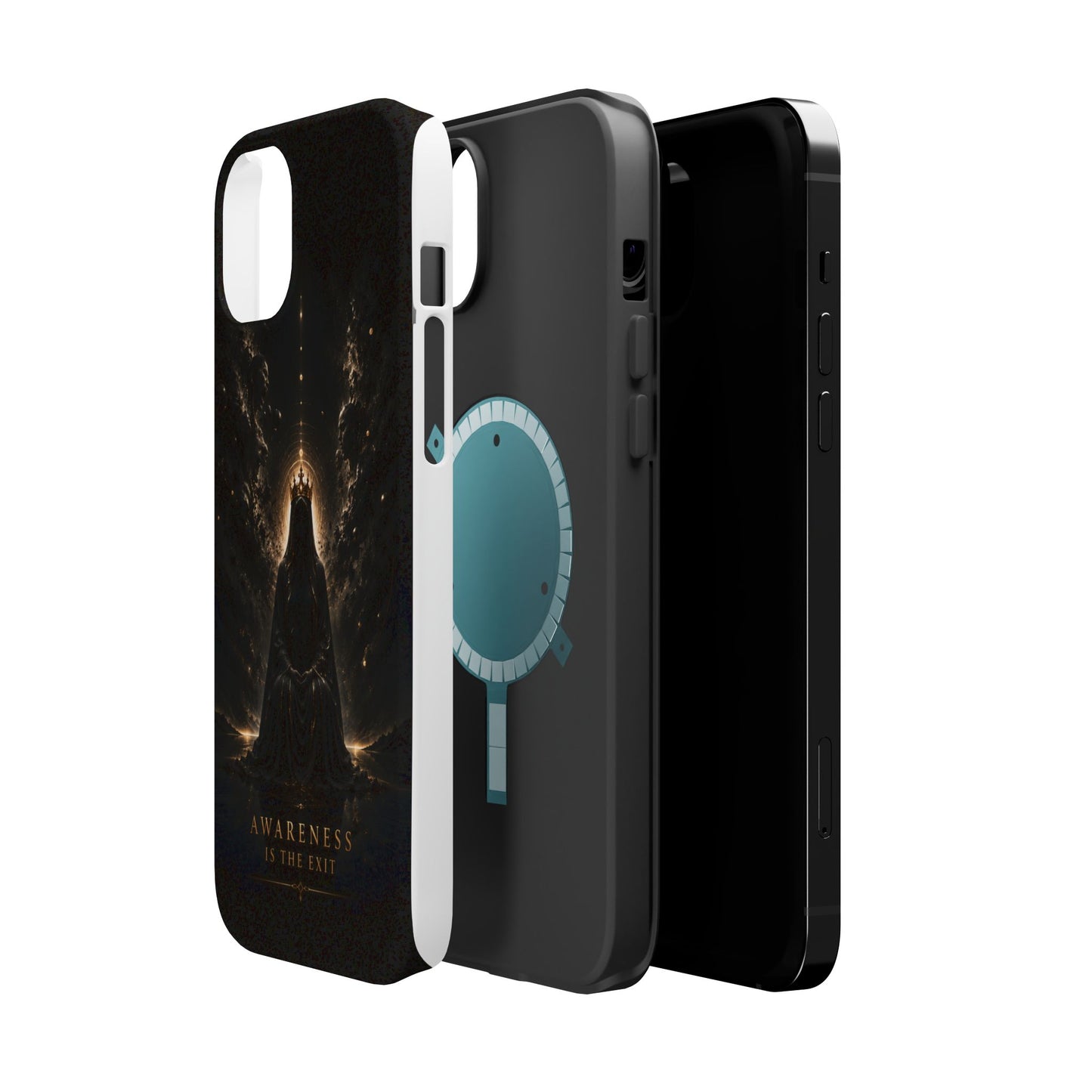Phone Case — 'Awareness Is The Exit' Dark Mystic Magnetic Impact-Resistant Case