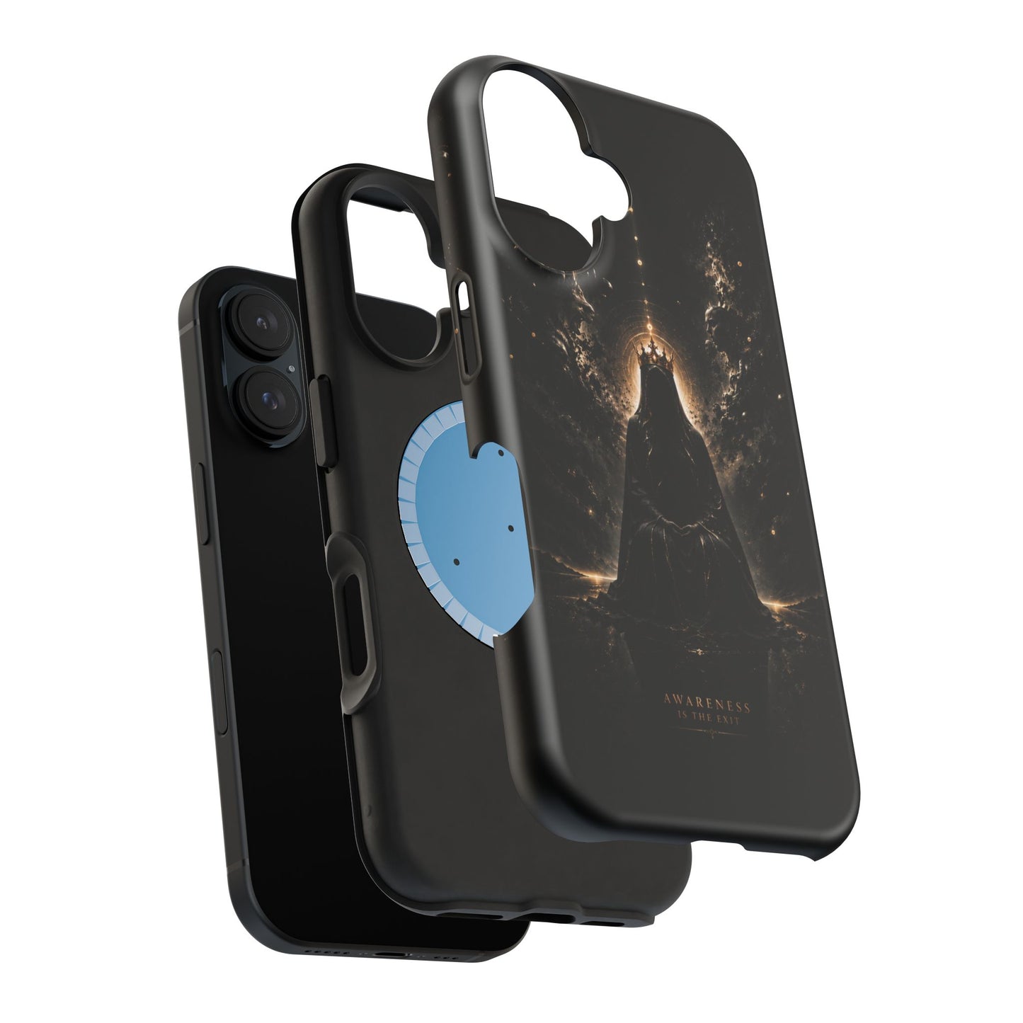 Phone Case — 'Awareness Is The Exit' Dark Mystic Magnetic Impact-Resistant Case
