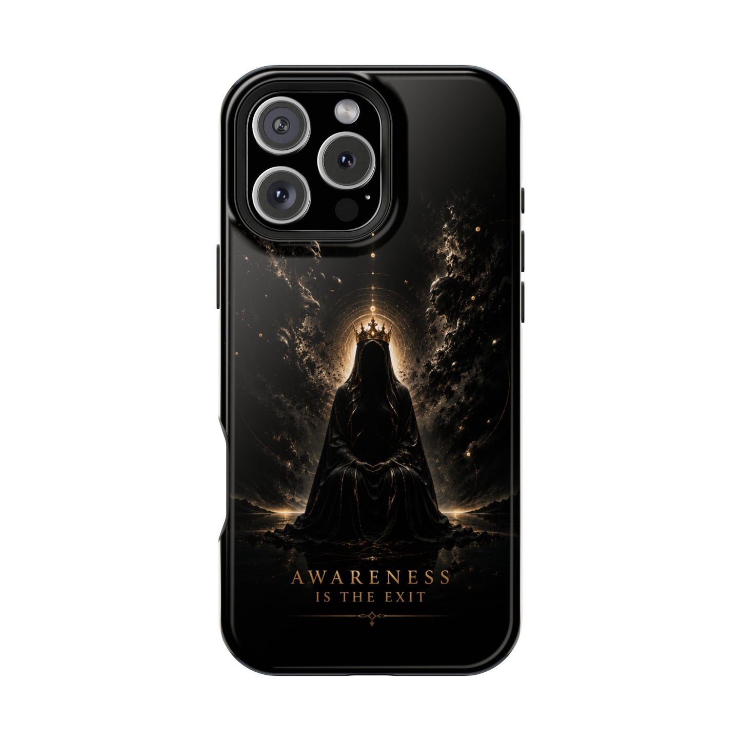 Phone Case — 'Awareness Is The Exit' Dark Mystic Magnetic Impact-Resistant Case