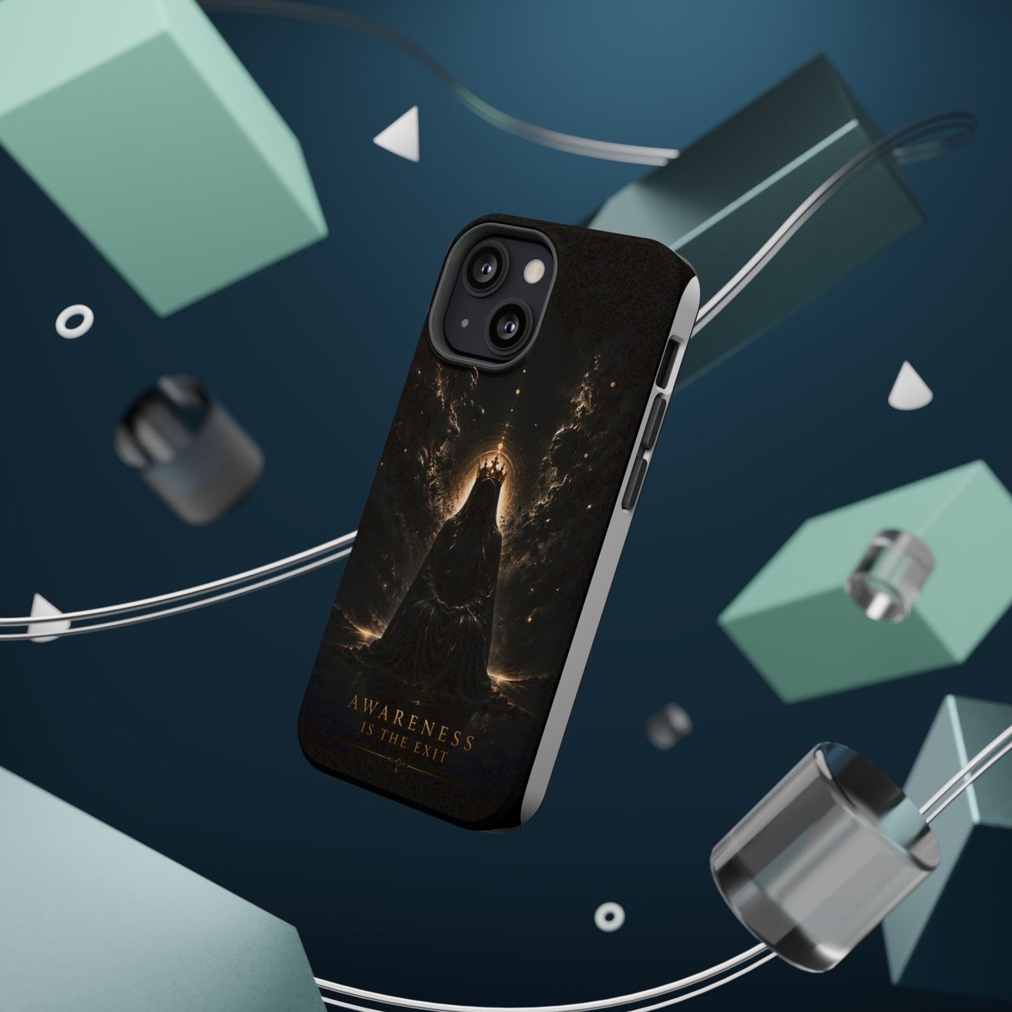Phone Case — 'Awareness Is The Exit' Dark Mystic Magnetic Impact-Resistant Case