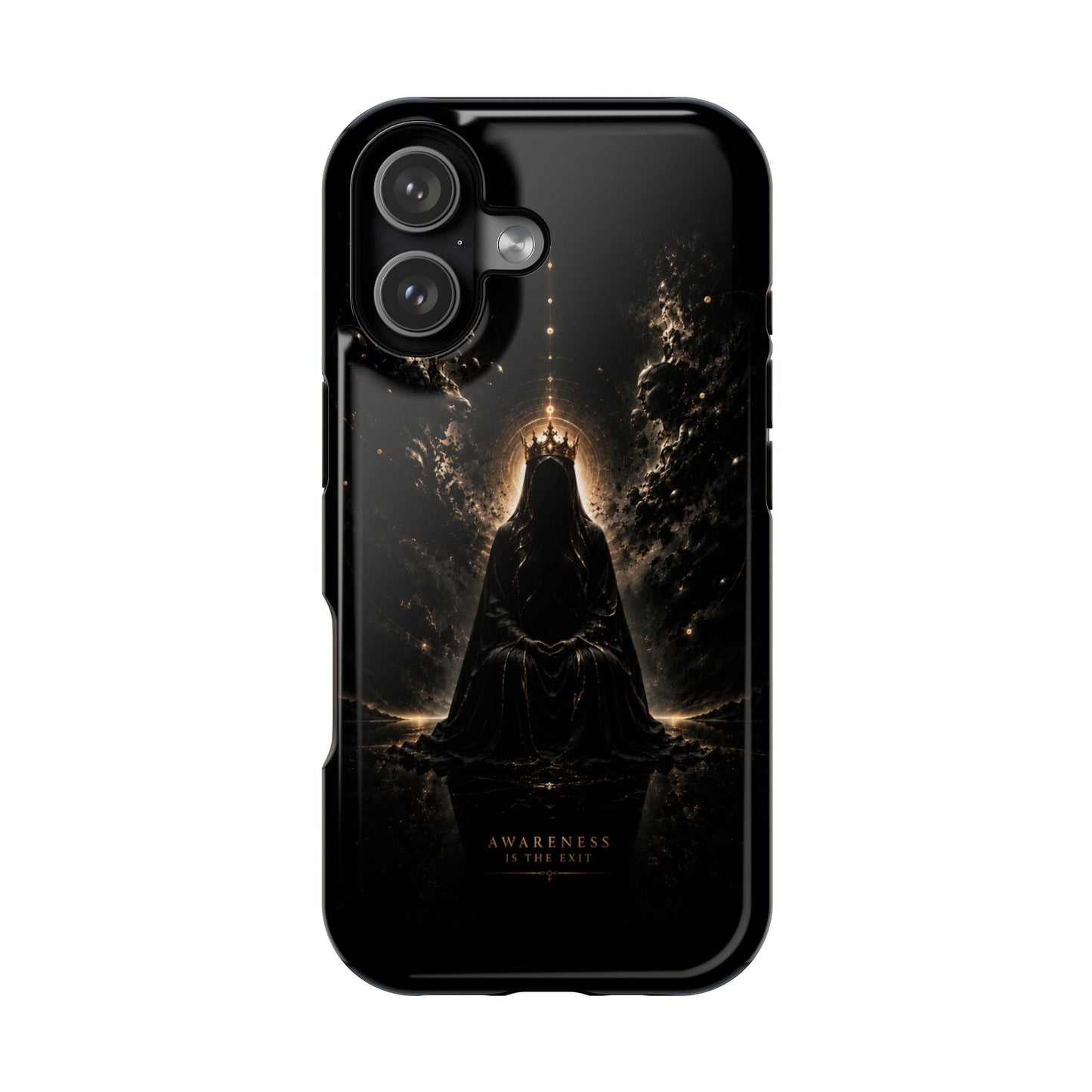 Phone Case — 'Awareness Is The Exit' Dark Mystic Magnetic Impact-Resistant Case