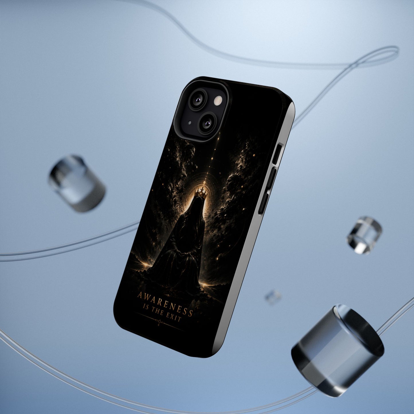 Phone Case — 'Awareness Is The Exit' Dark Mystic Magnetic Impact-Resistant Case