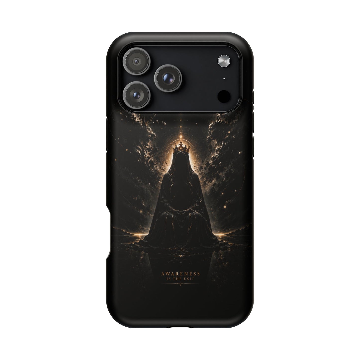 Phone Case — 'Awareness Is The Exit' Dark Mystic Magnetic Impact-Resistant Case