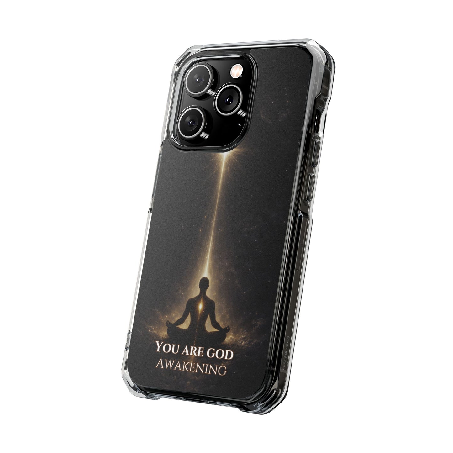 You Are God Awakening—  Magnetic Clear Phone Case