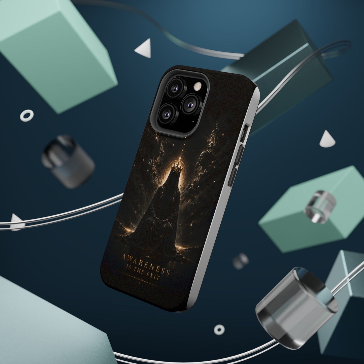Phone Case — 'Awareness Is The Exit' Dark Mystic Magnetic Impact-Resistant Case