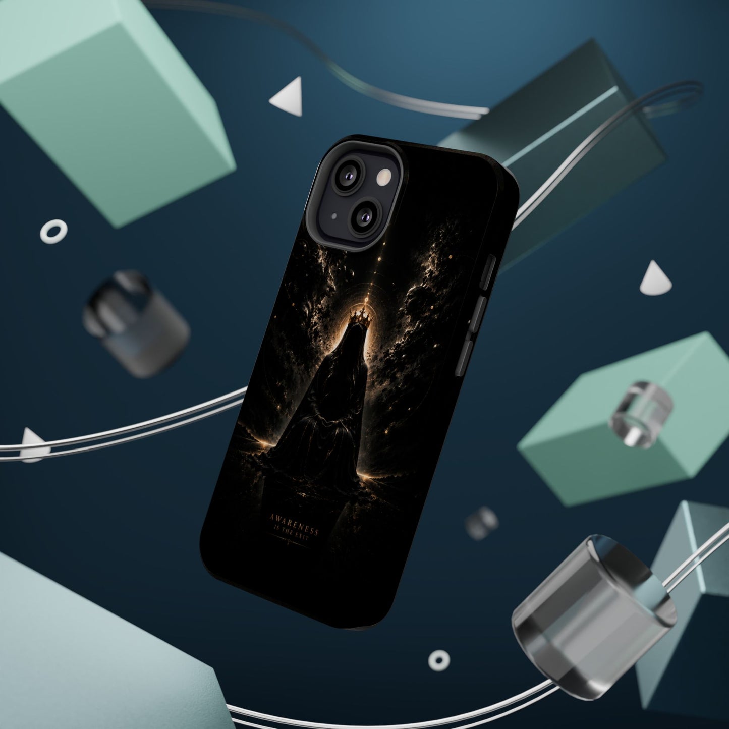 Phone Case — 'Awareness Is The Exit' Dark Mystic Magnetic Impact-Resistant Case