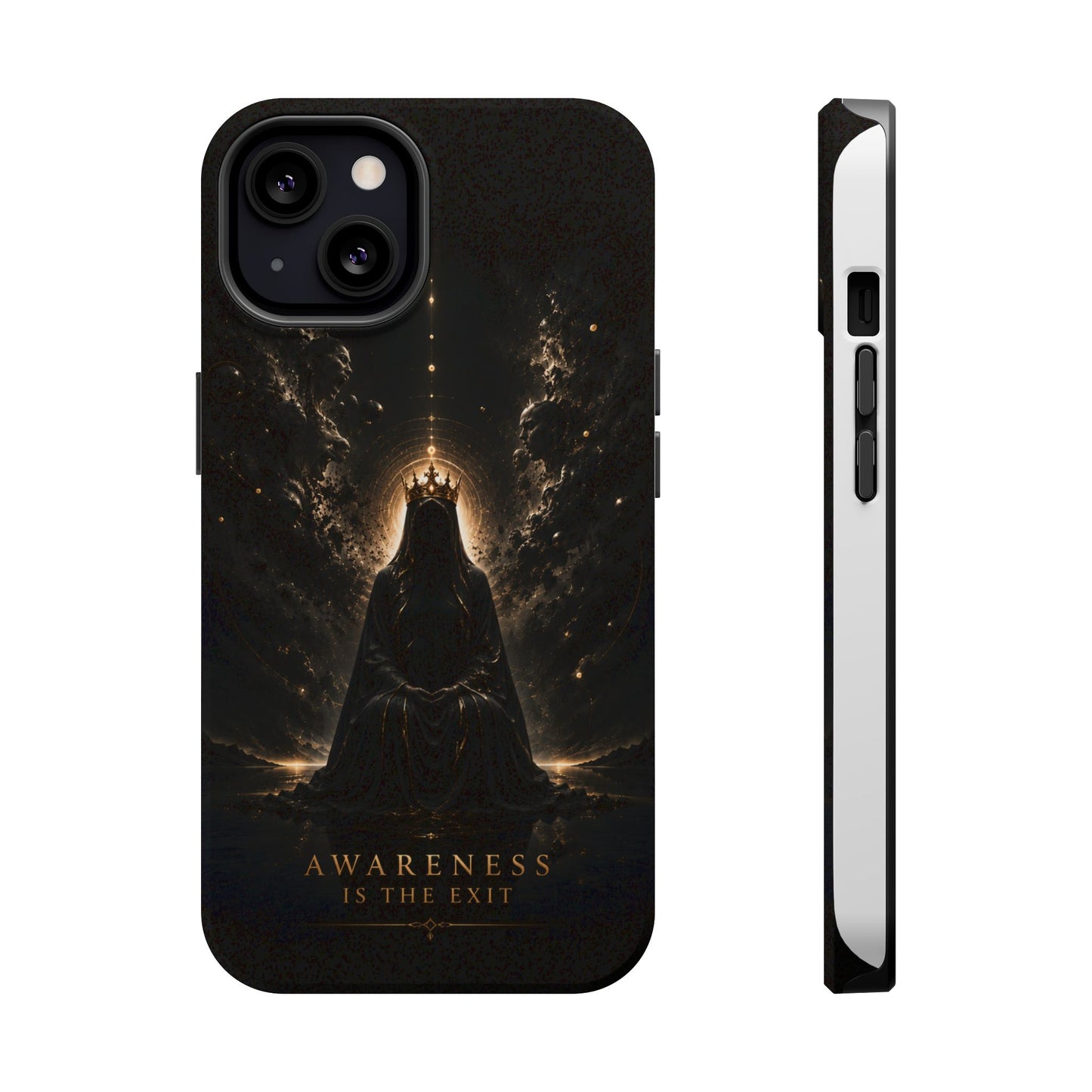 Phone Case — 'Awareness Is The Exit' Dark Mystic Magnetic Impact-Resistant Case