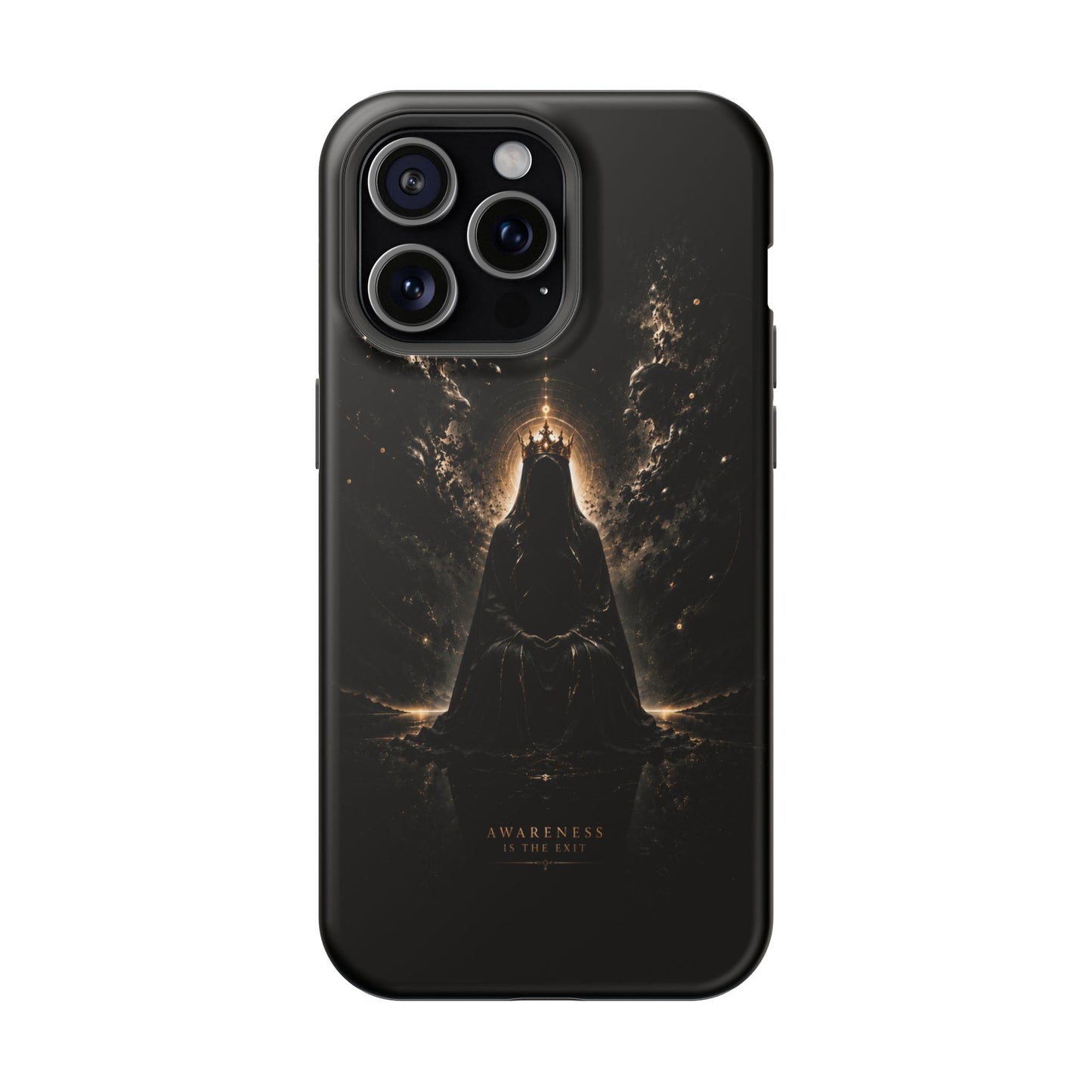 Phone Case — 'Awareness Is The Exit' Dark Mystic Magnetic Impact-Resistant Case