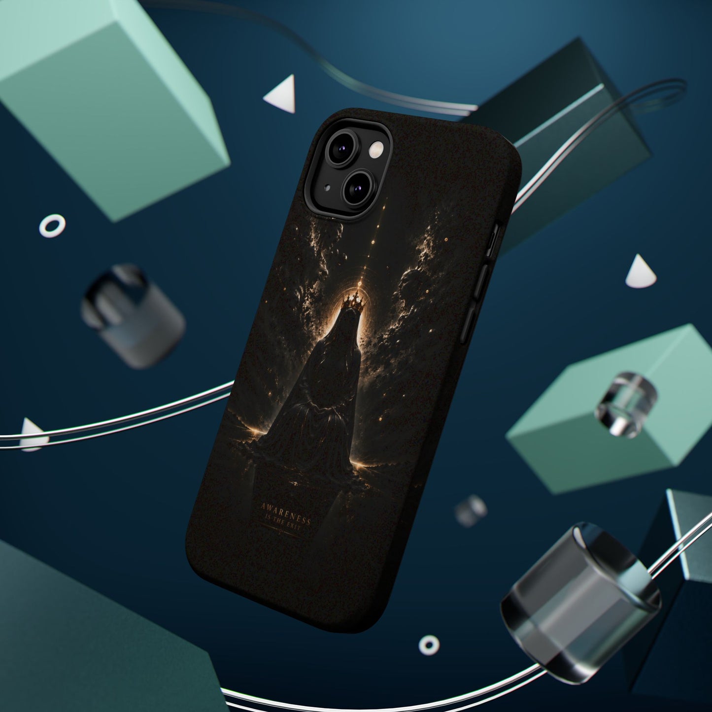 Phone Case — 'Awareness Is The Exit' Dark Mystic Magnetic Impact-Resistant Case