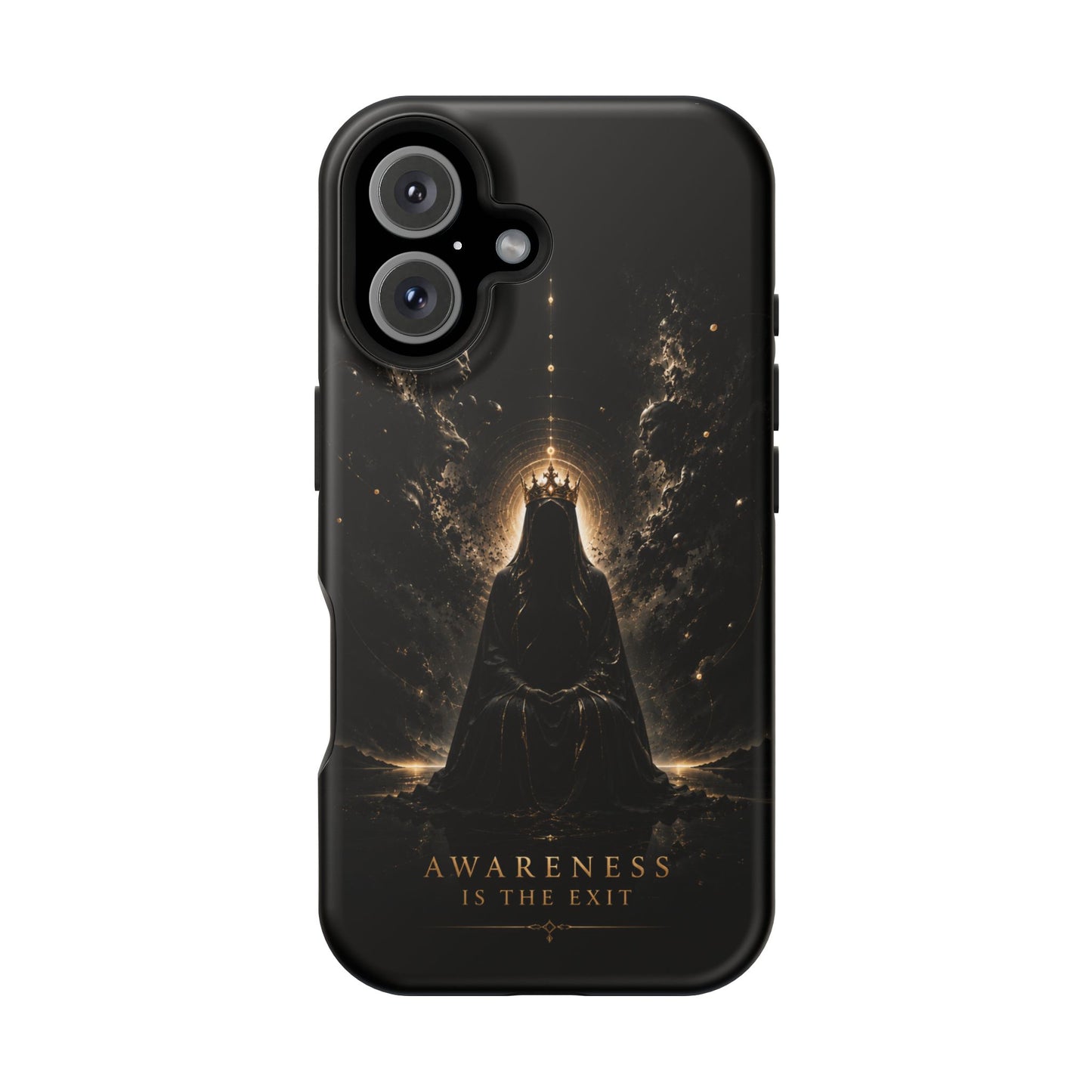 Phone Case — 'Awareness Is The Exit' Dark Mystic Magnetic Impact-Resistant Case