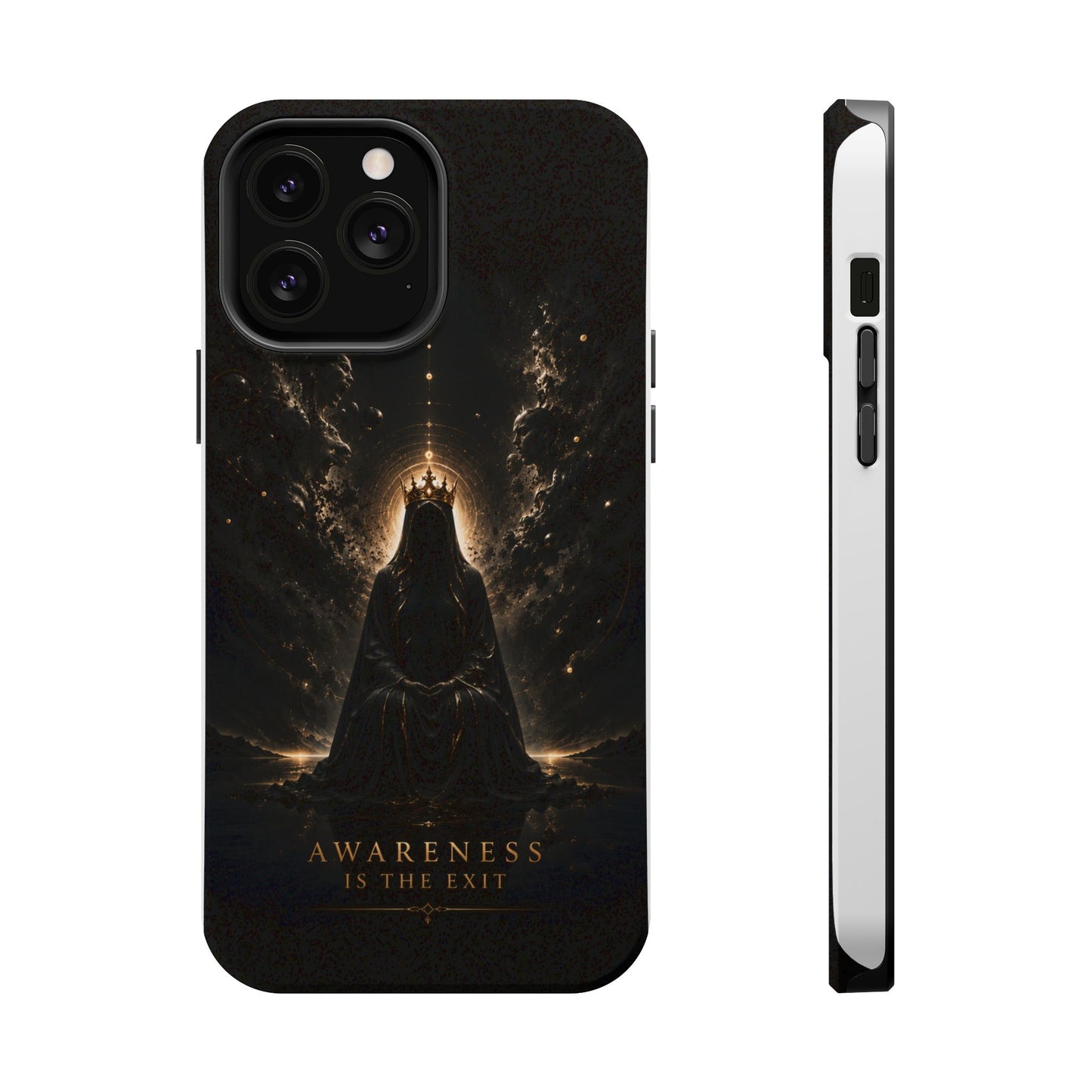 Phone Case — 'Awareness Is The Exit' Dark Mystic Magnetic Impact-Resistant Case
