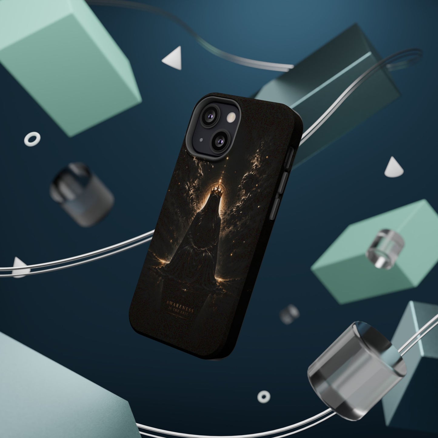 Phone Case — 'Awareness Is The Exit' Dark Mystic Magnetic Impact-Resistant Case