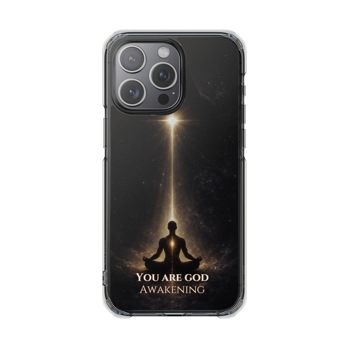 You Are God Awakening—  Magnetic Clear Phone Case