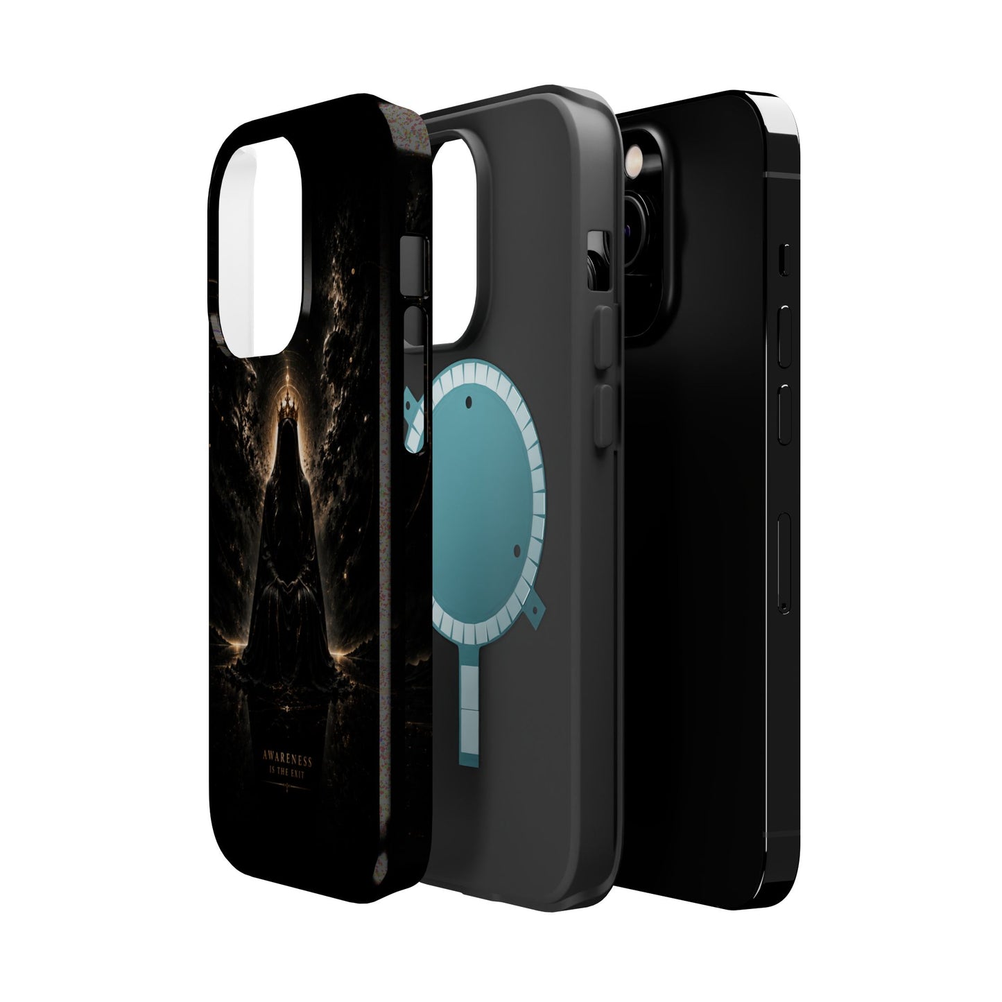 Phone Case — 'Awareness Is The Exit' Dark Mystic Magnetic Impact-Resistant Case