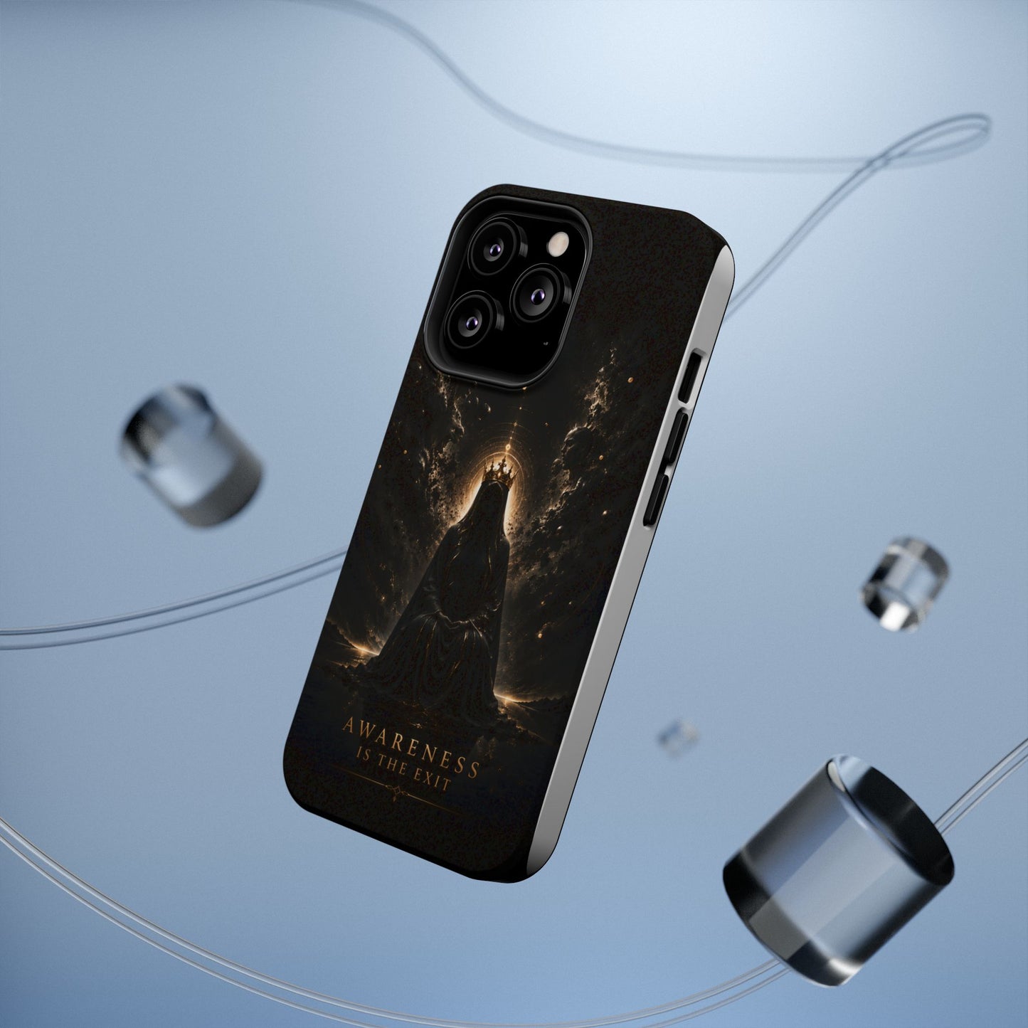 Phone Case — 'Awareness Is The Exit' Dark Mystic Magnetic Impact-Resistant Case