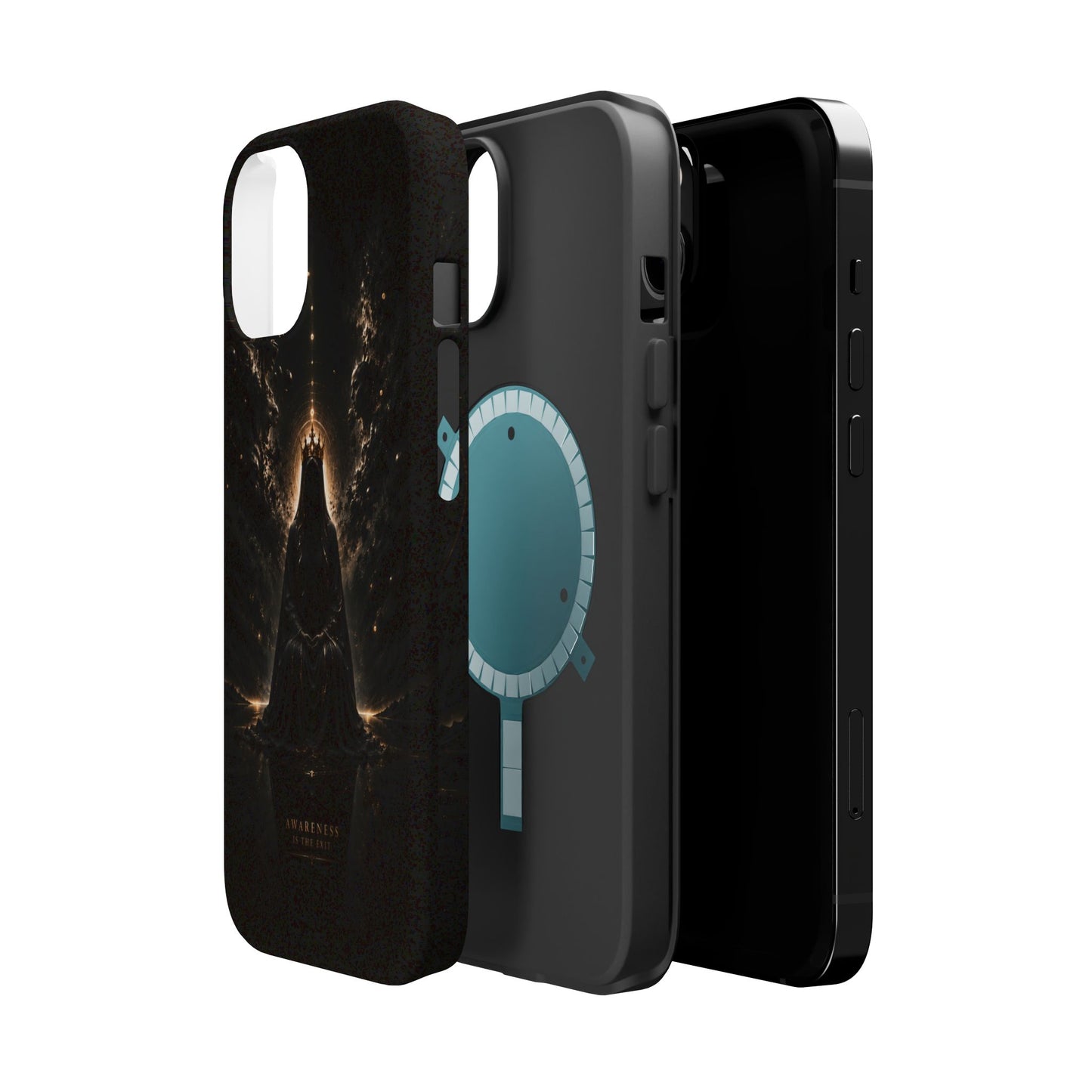 Phone Case — 'Awareness Is The Exit' Dark Mystic Magnetic Impact-Resistant Case