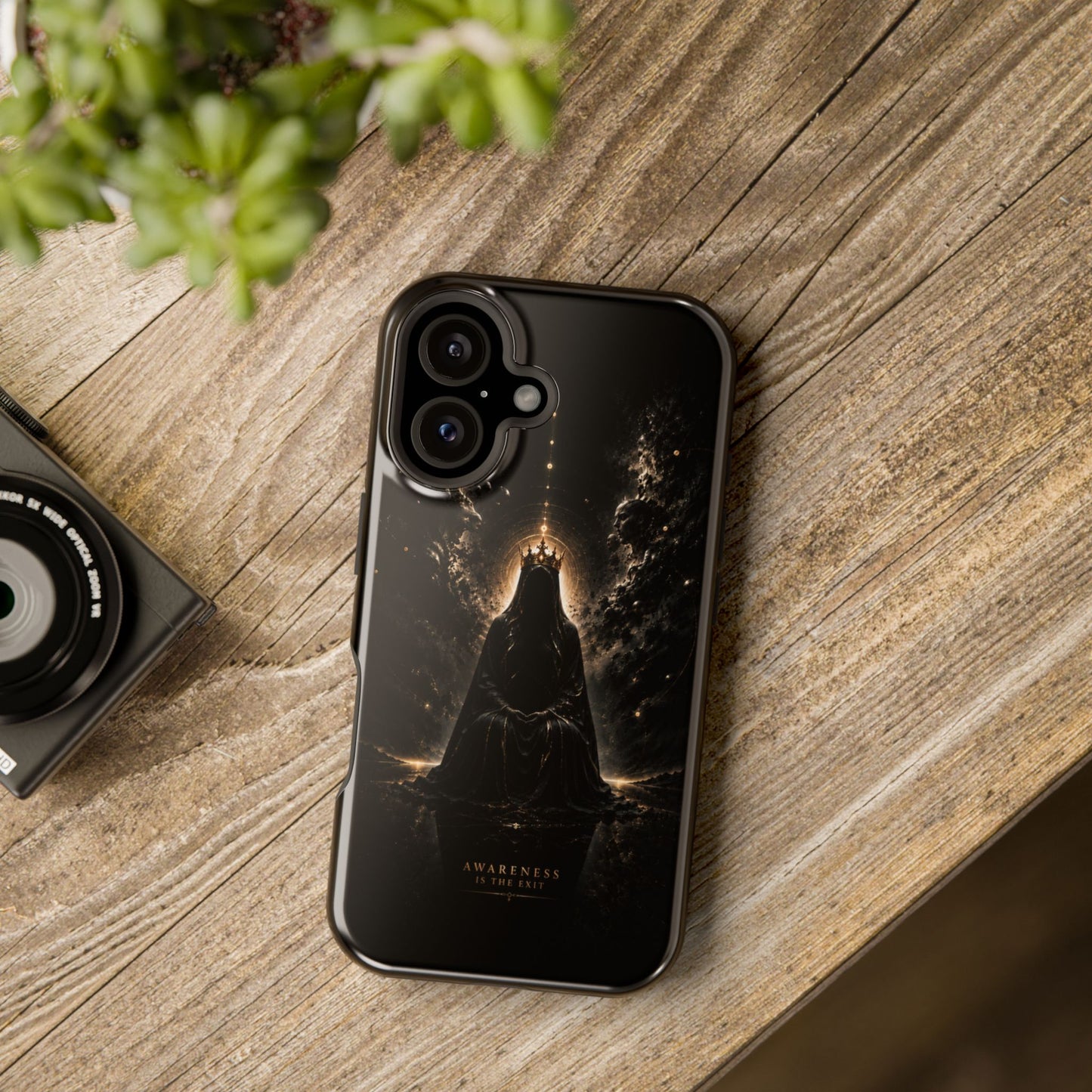 Phone Case — 'Awareness Is The Exit' Dark Mystic Magnetic Impact-Resistant Case