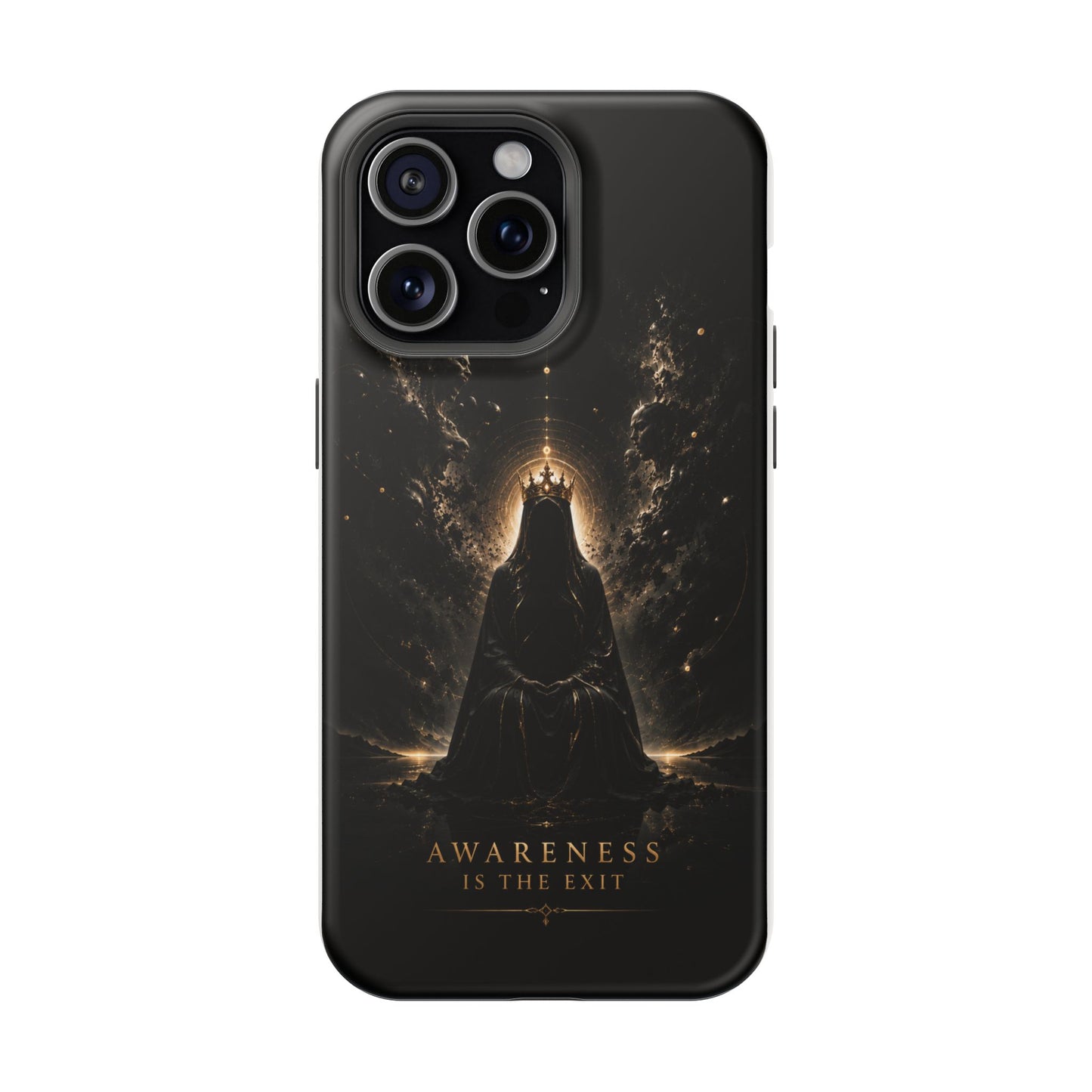 Phone Case — 'Awareness Is The Exit' Dark Mystic Magnetic Impact-Resistant Case