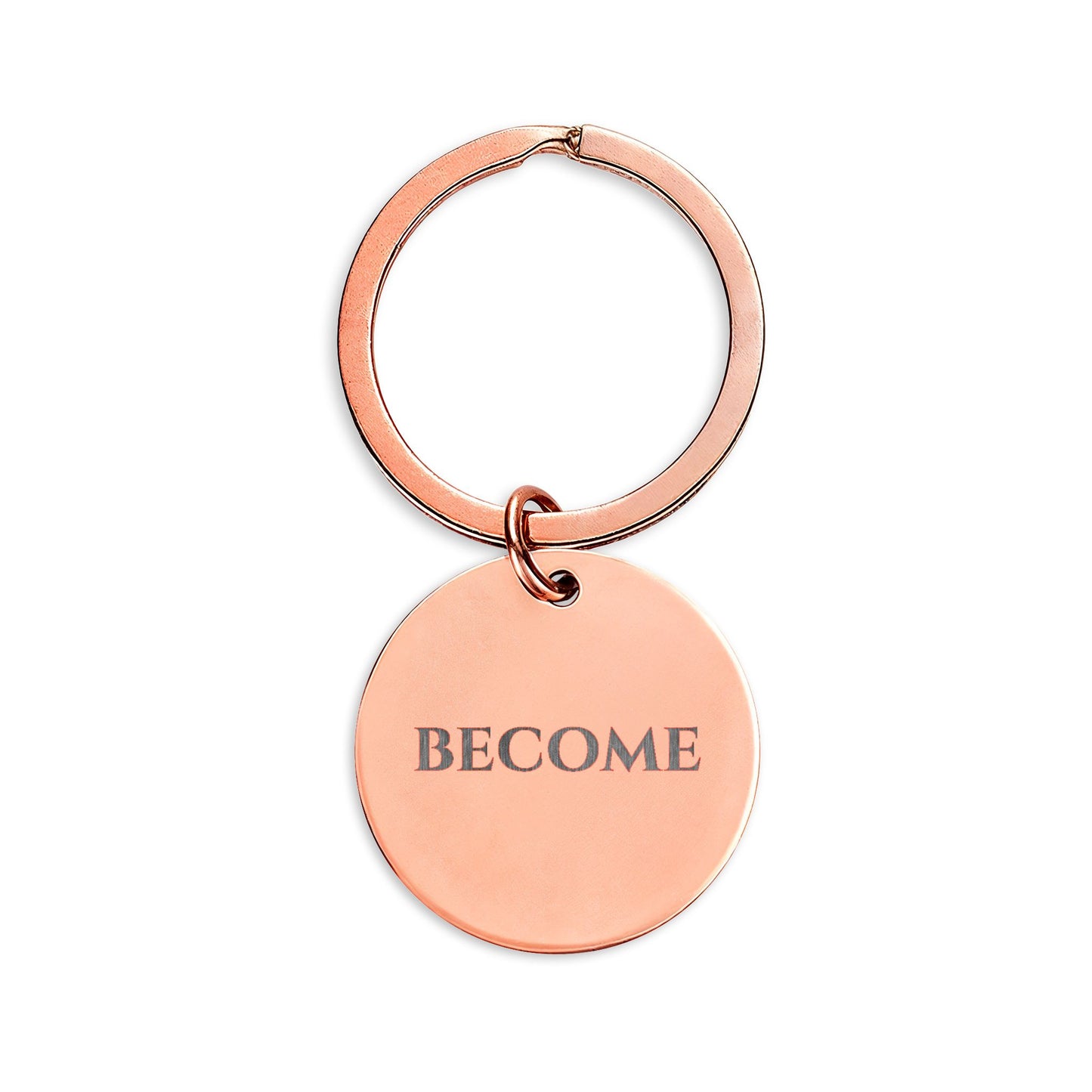 BECOME — A Minimalist Keychain for Transformation & Inner Growth