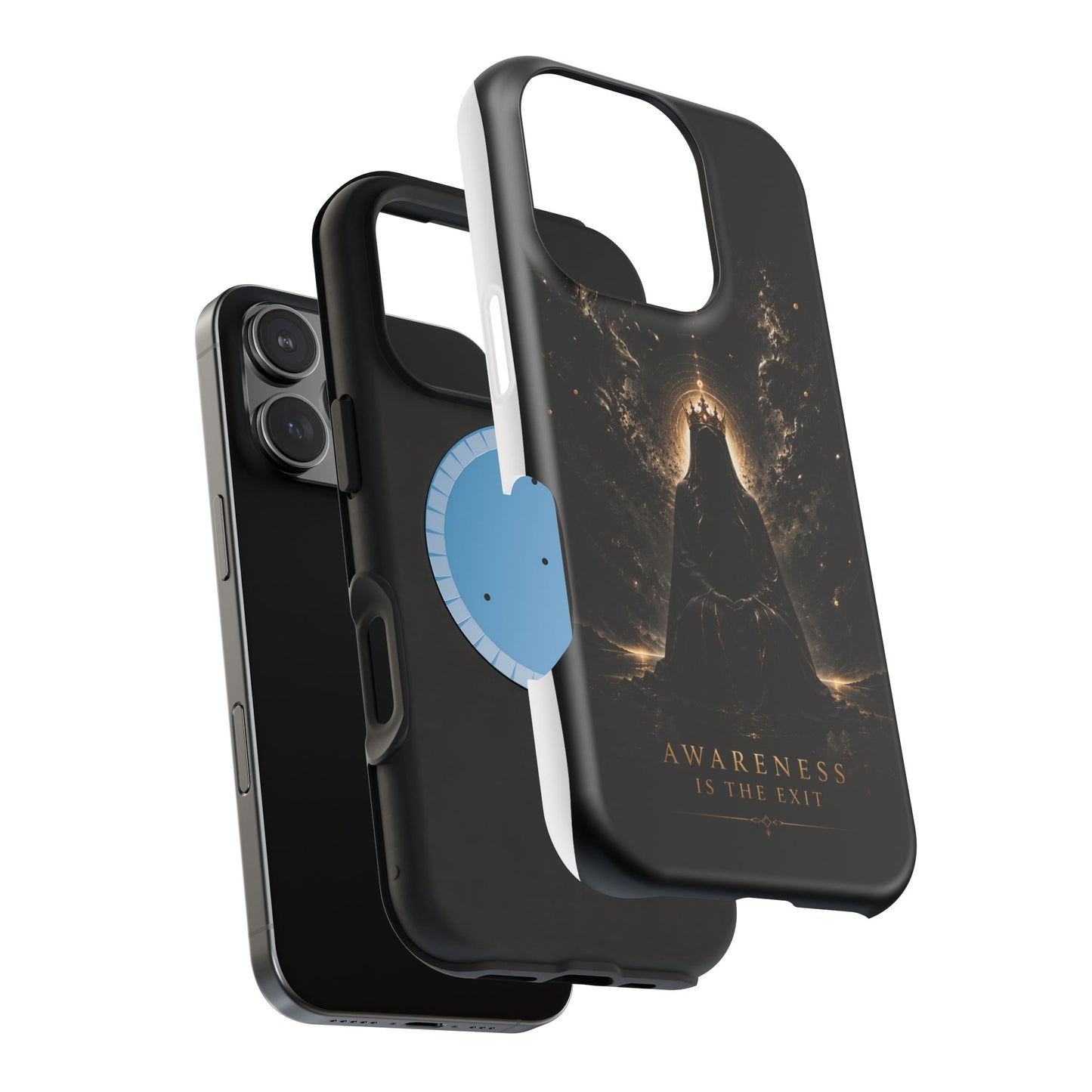 Phone Case — 'Awareness Is The Exit' Dark Mystic Magnetic Impact-Resistant Case