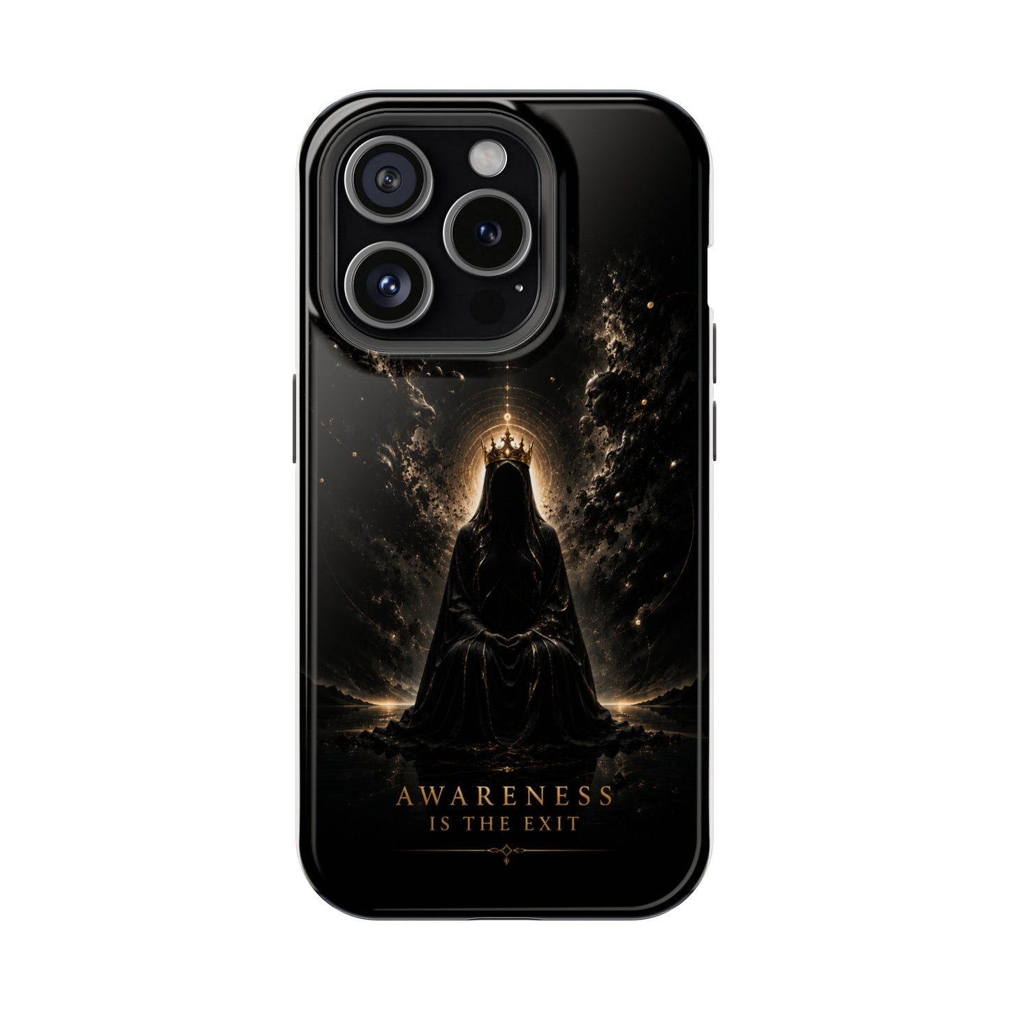 Phone Case — 'Awareness Is The Exit' Dark Mystic Magnetic Impact-Resistant Case