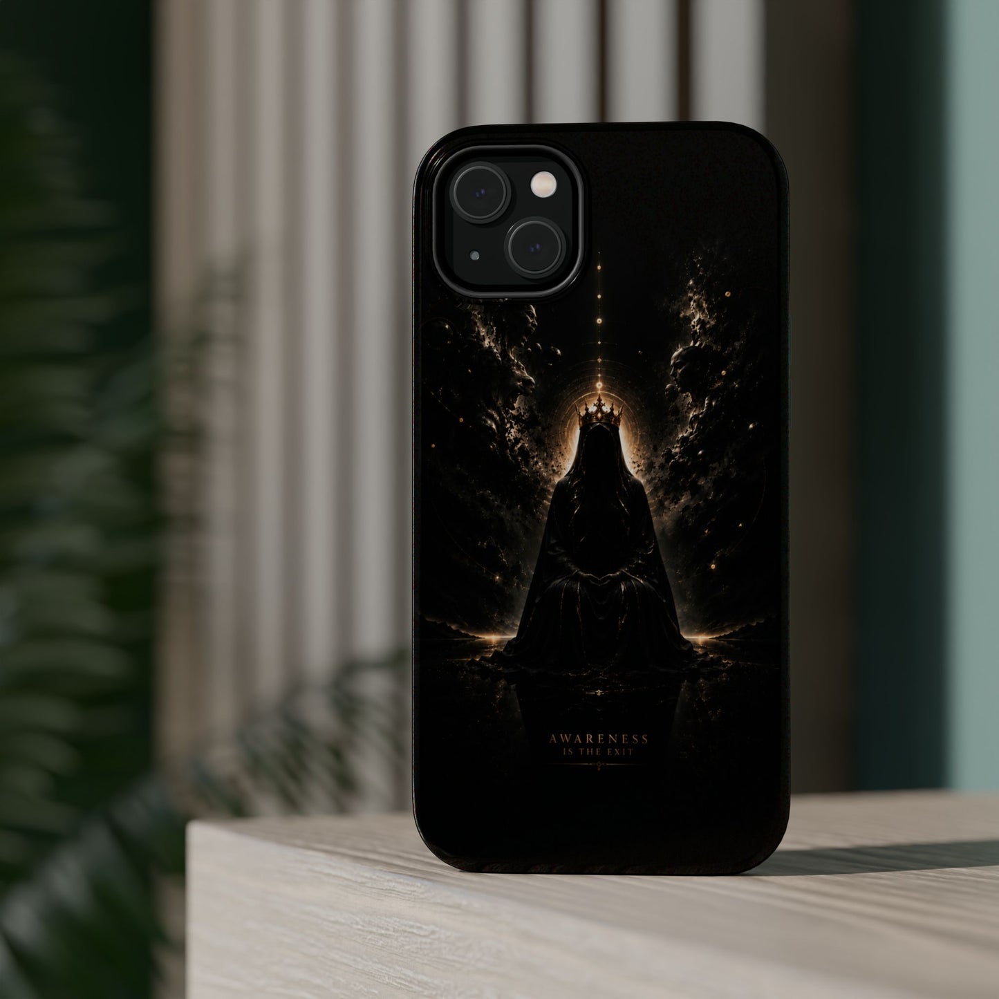 Phone Case — 'Awareness Is The Exit' Dark Mystic Magnetic Impact-Resistant Case