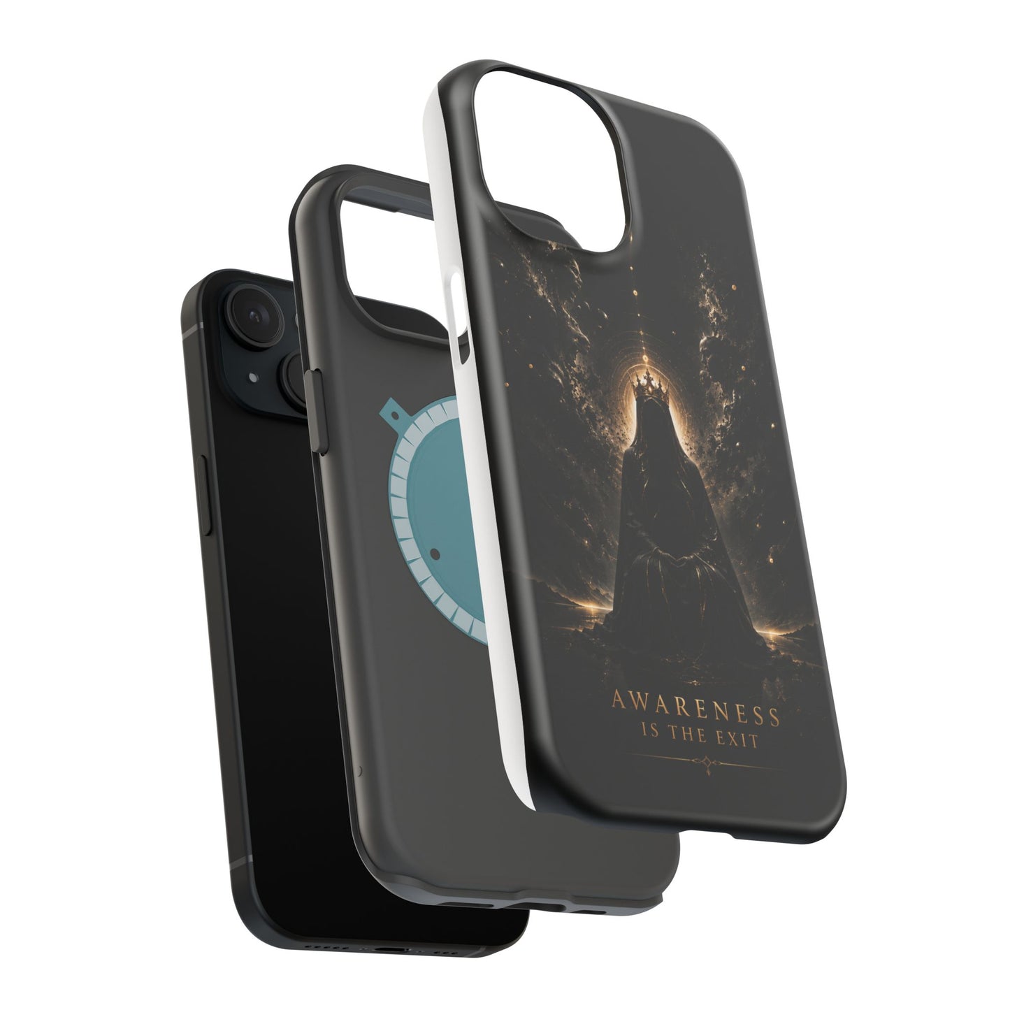 Phone Case — 'Awareness Is The Exit' Dark Mystic Magnetic Impact-Resistant Case