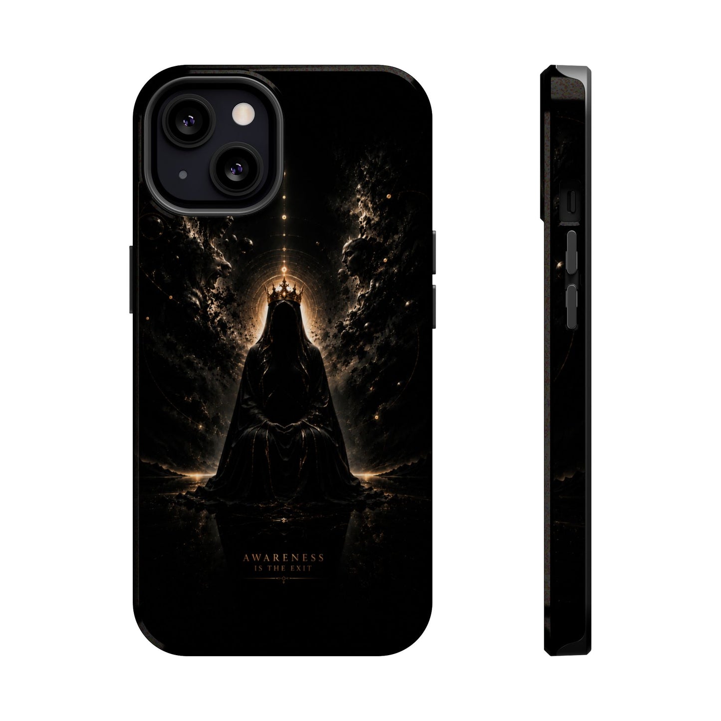 Phone Case — 'Awareness Is The Exit' Dark Mystic Magnetic Impact-Resistant Case