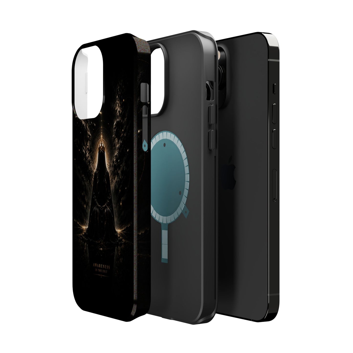 Phone Case — 'Awareness Is The Exit' Dark Mystic Magnetic Impact-Resistant Case