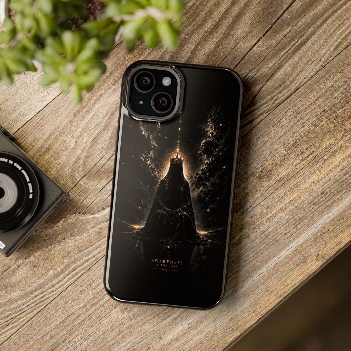 Phone Case — 'Awareness Is The Exit' Dark Mystic Magnetic Impact-Resistant Case