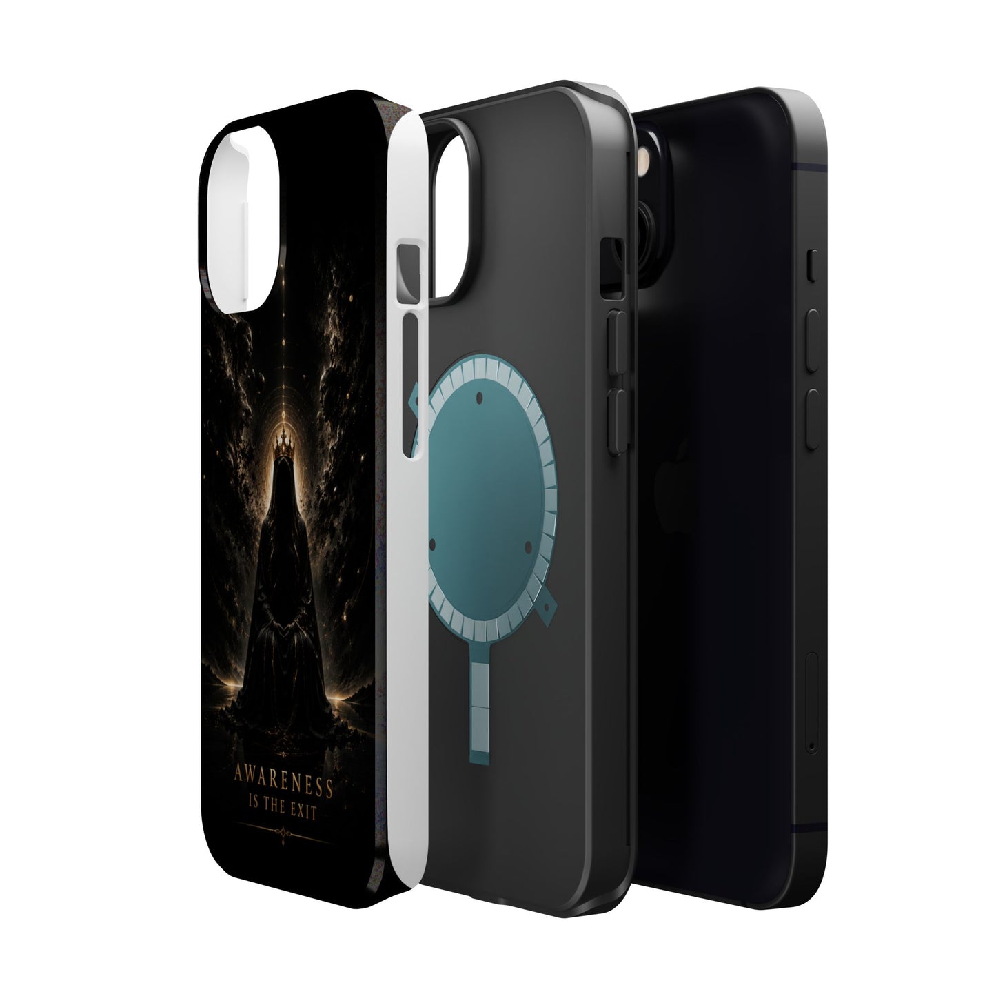 Phone Case — 'Awareness Is The Exit' Dark Mystic Magnetic Impact-Resistant Case