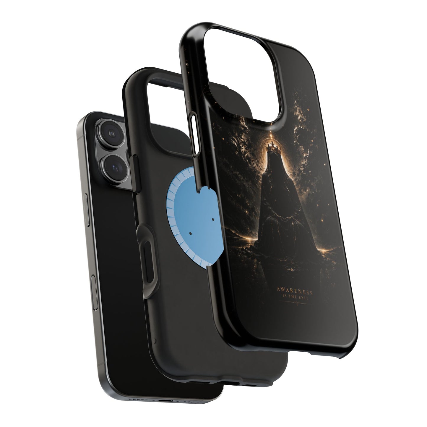 Phone Case — 'Awareness Is The Exit' Dark Mystic Magnetic Impact-Resistant Case