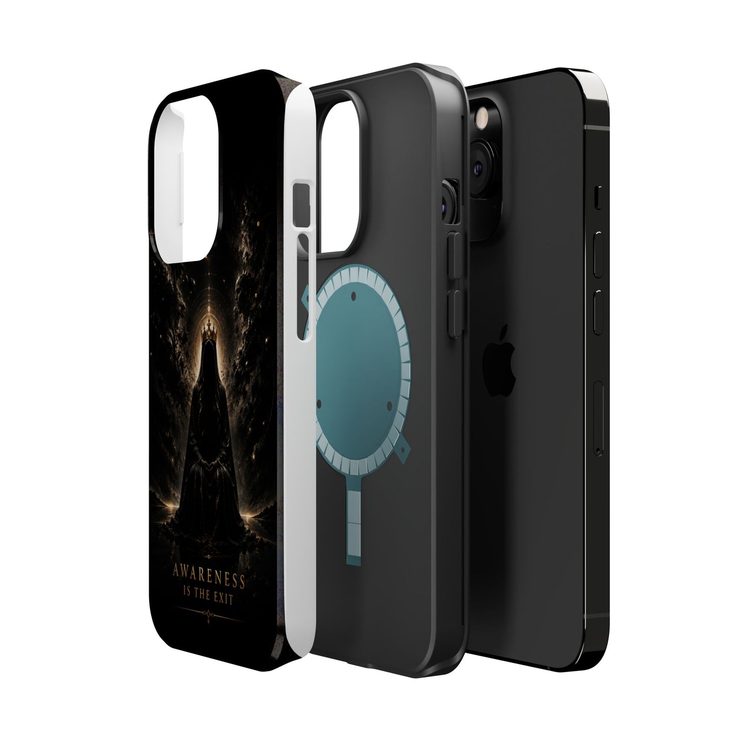Phone Case — 'Awareness Is The Exit' Dark Mystic Magnetic Impact-Resistant Case