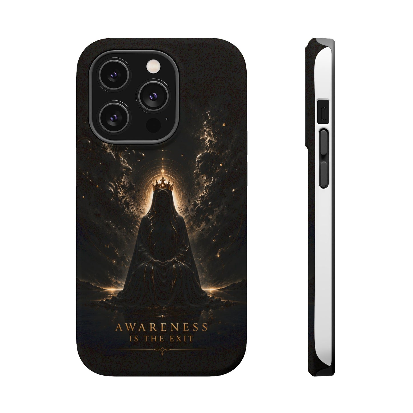 Phone Case — 'Awareness Is The Exit' Dark Mystic Magnetic Impact-Resistant Case