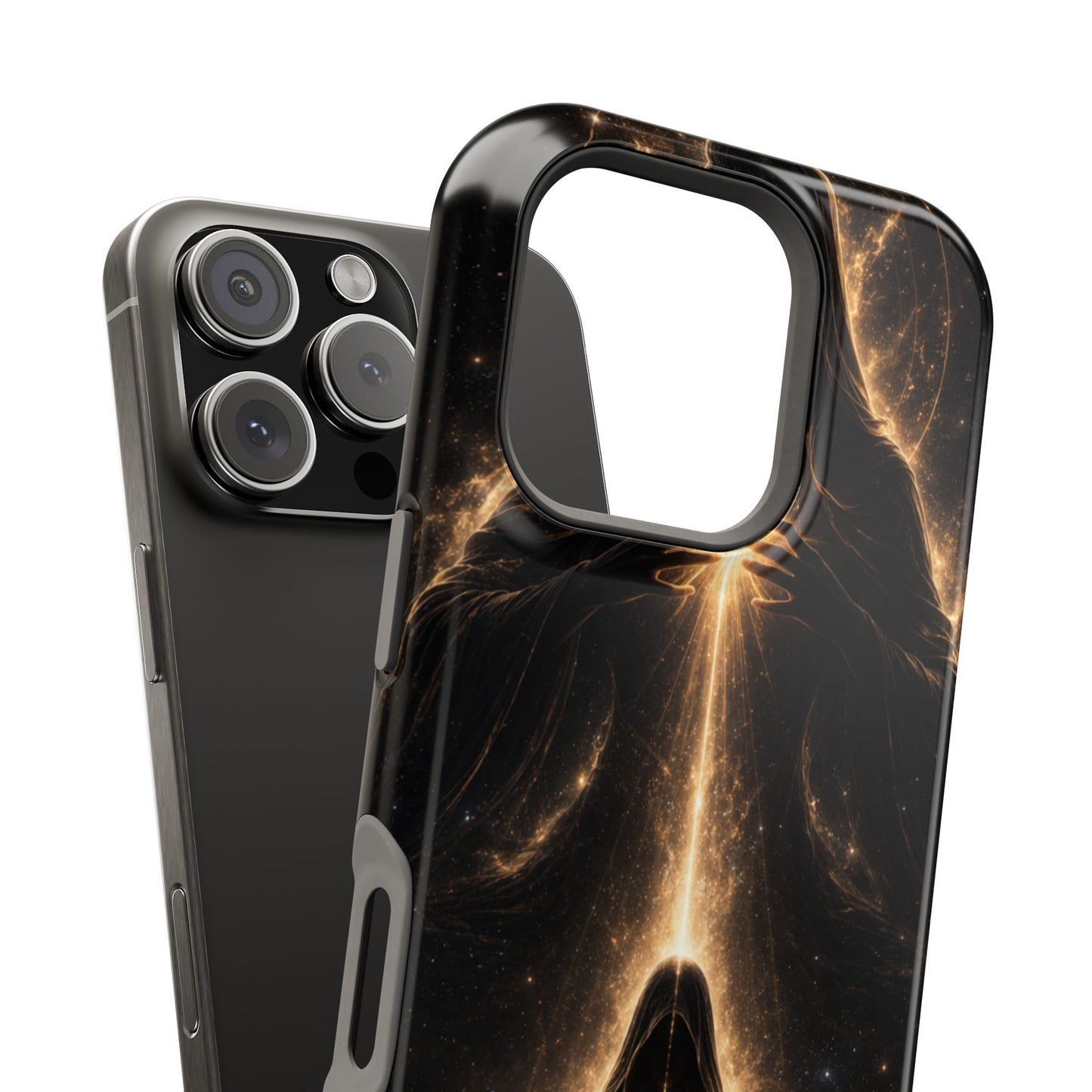 Spiritual Galaxy Phone Case — "You Are God Awakening" Magnetic Impact‑Resistant Case