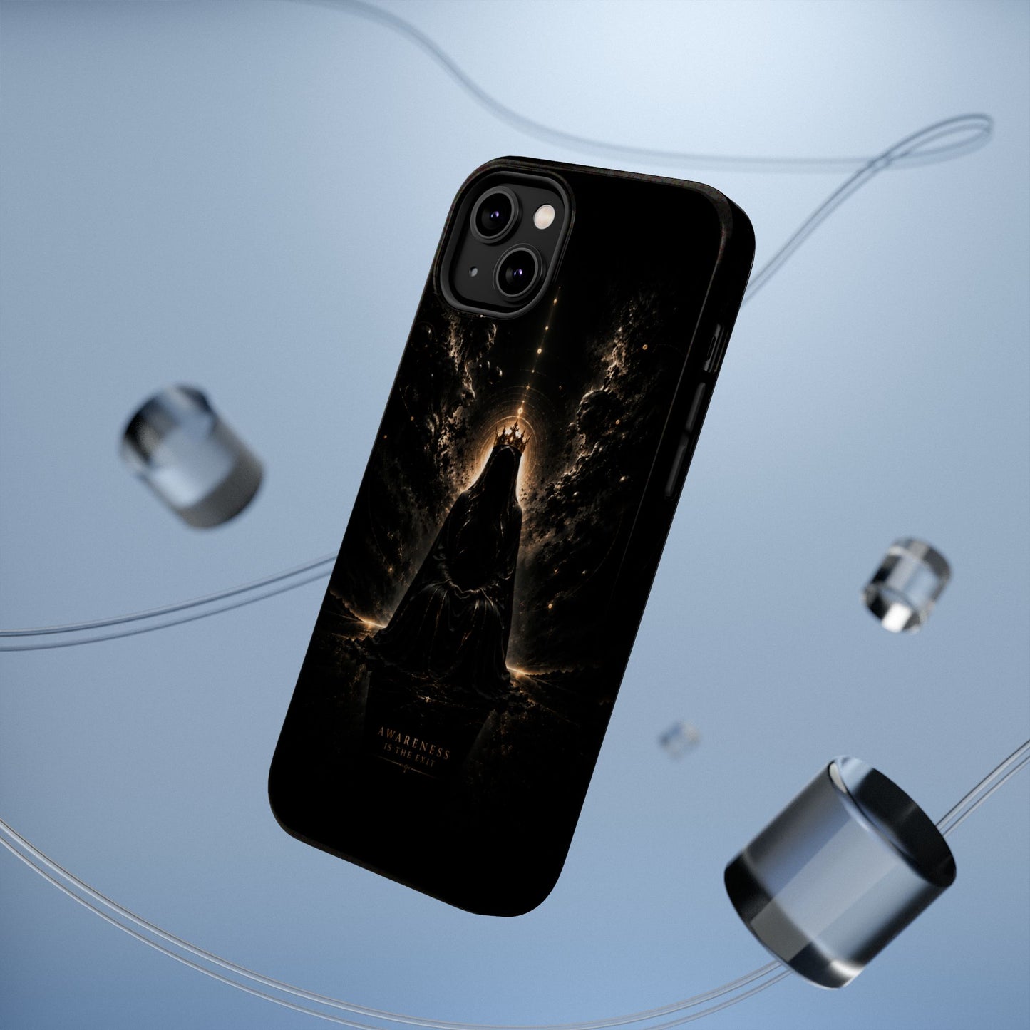 Phone Case — 'Awareness Is The Exit' Dark Mystic Magnetic Impact-Resistant Case